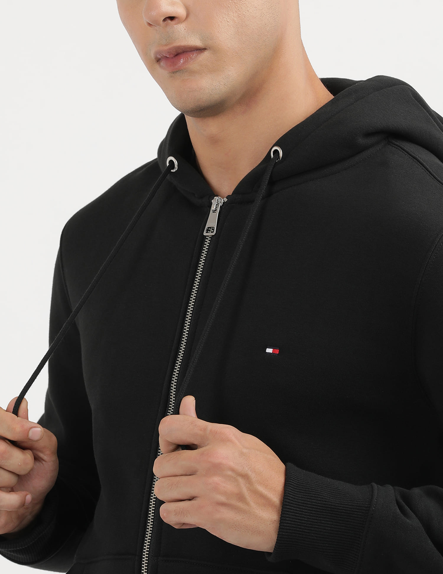 Buy Tommy Hilfiger Essential Cotton Hooded Sweatshirt - NNNOW.com