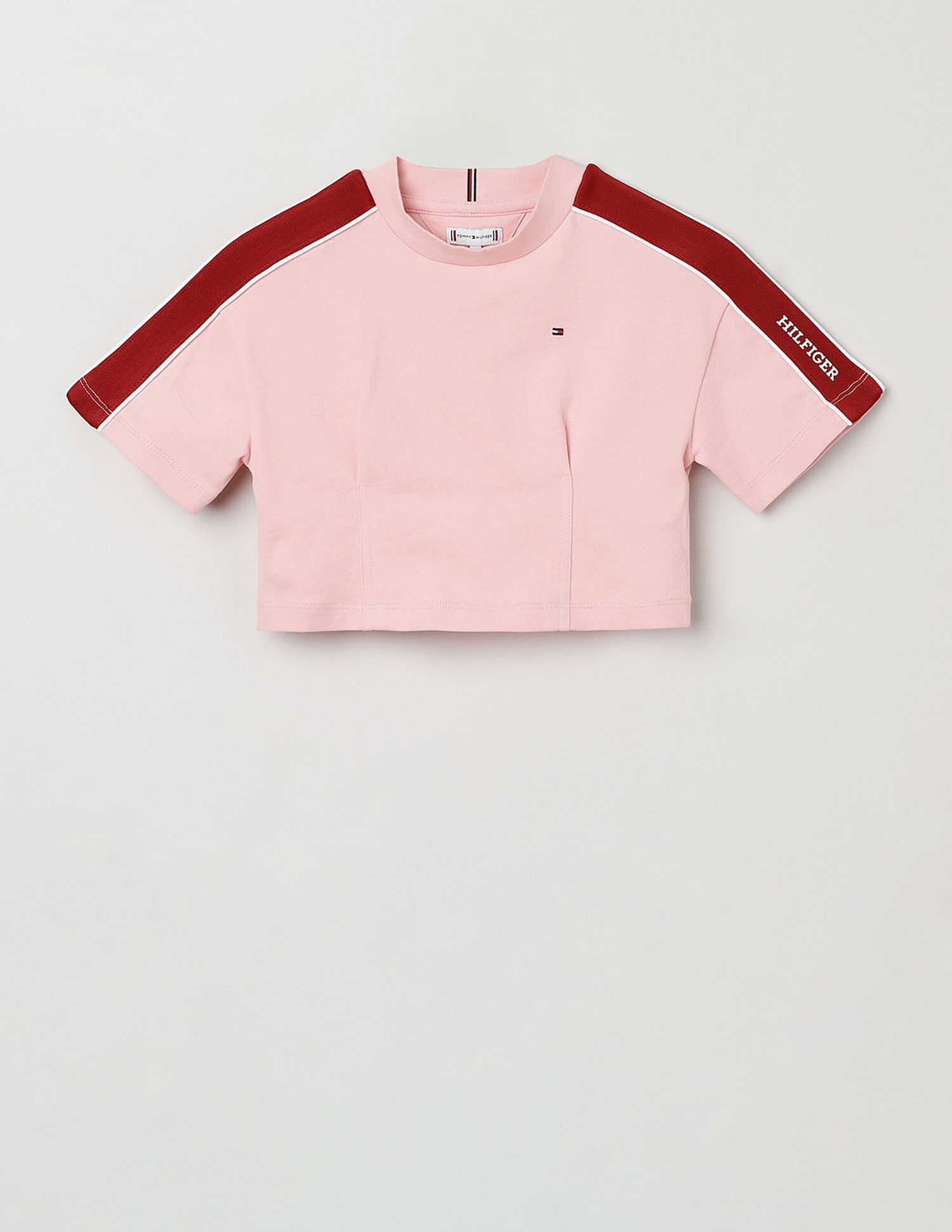 Tommy Hilfiger Kids Girls Transitional Cotton T-Shirt