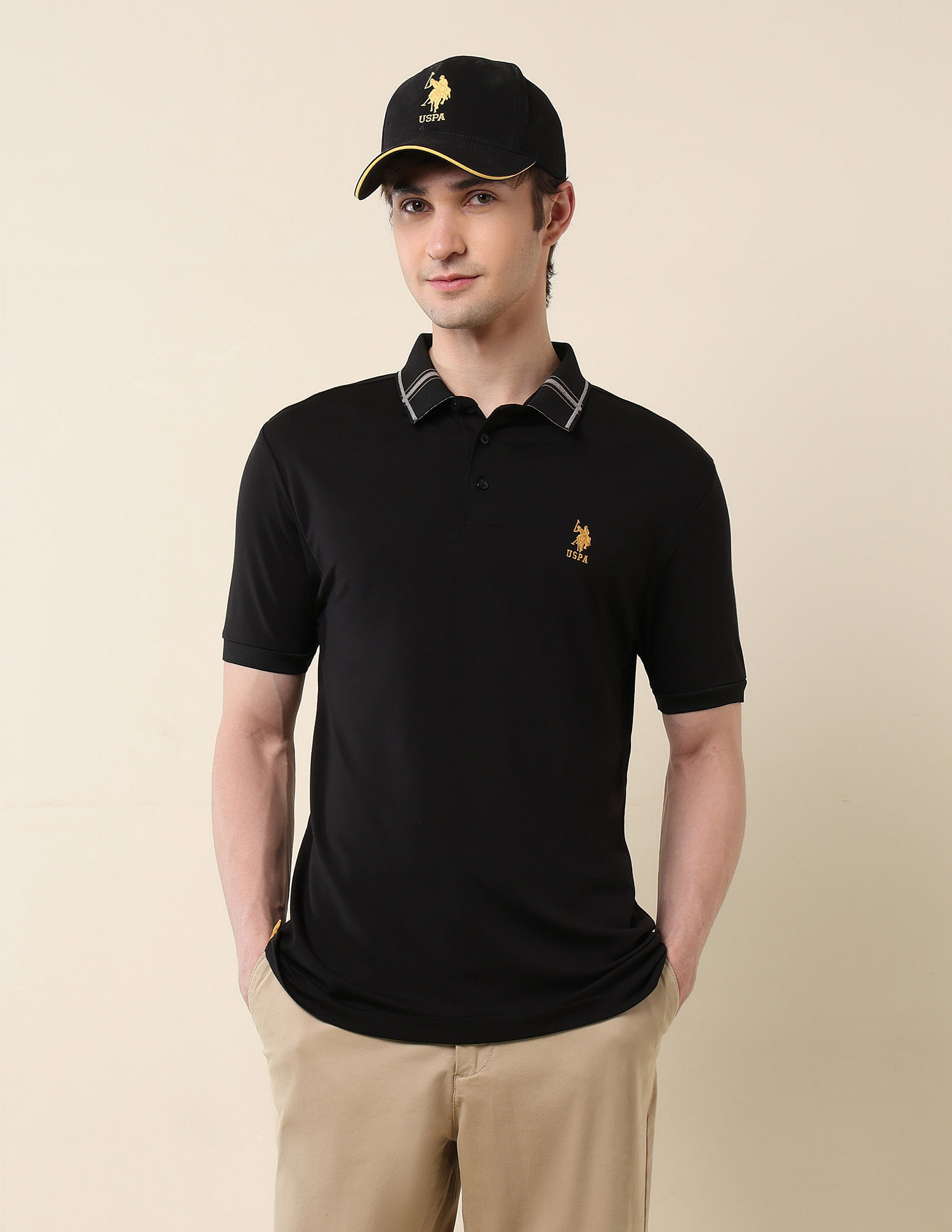 U.S. Polo Assn. Solid Gentlemans Club Polo Shirt