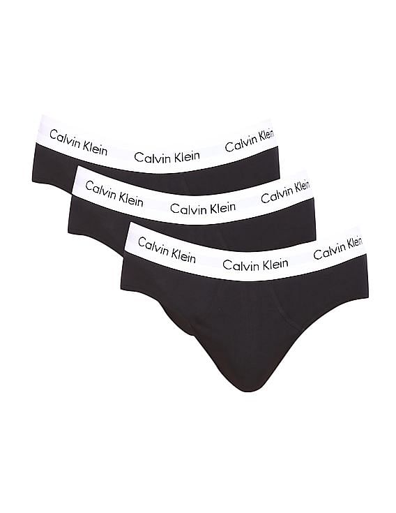 Calvin klein Slip 3 pack QD3588E - 001-black