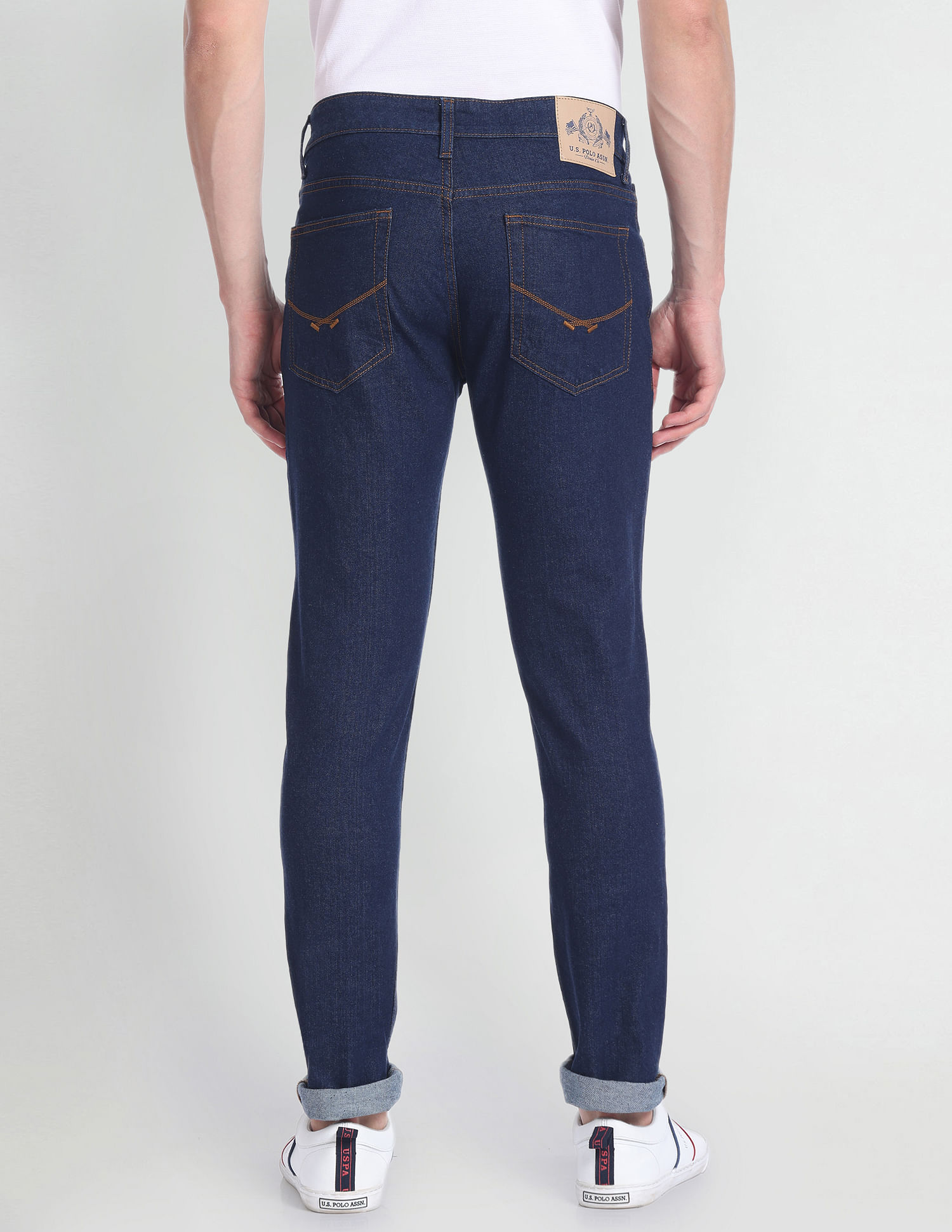 U.S. Polo Assn. Denim Co. Brandon Slim Tapered Fit Blue Jeans