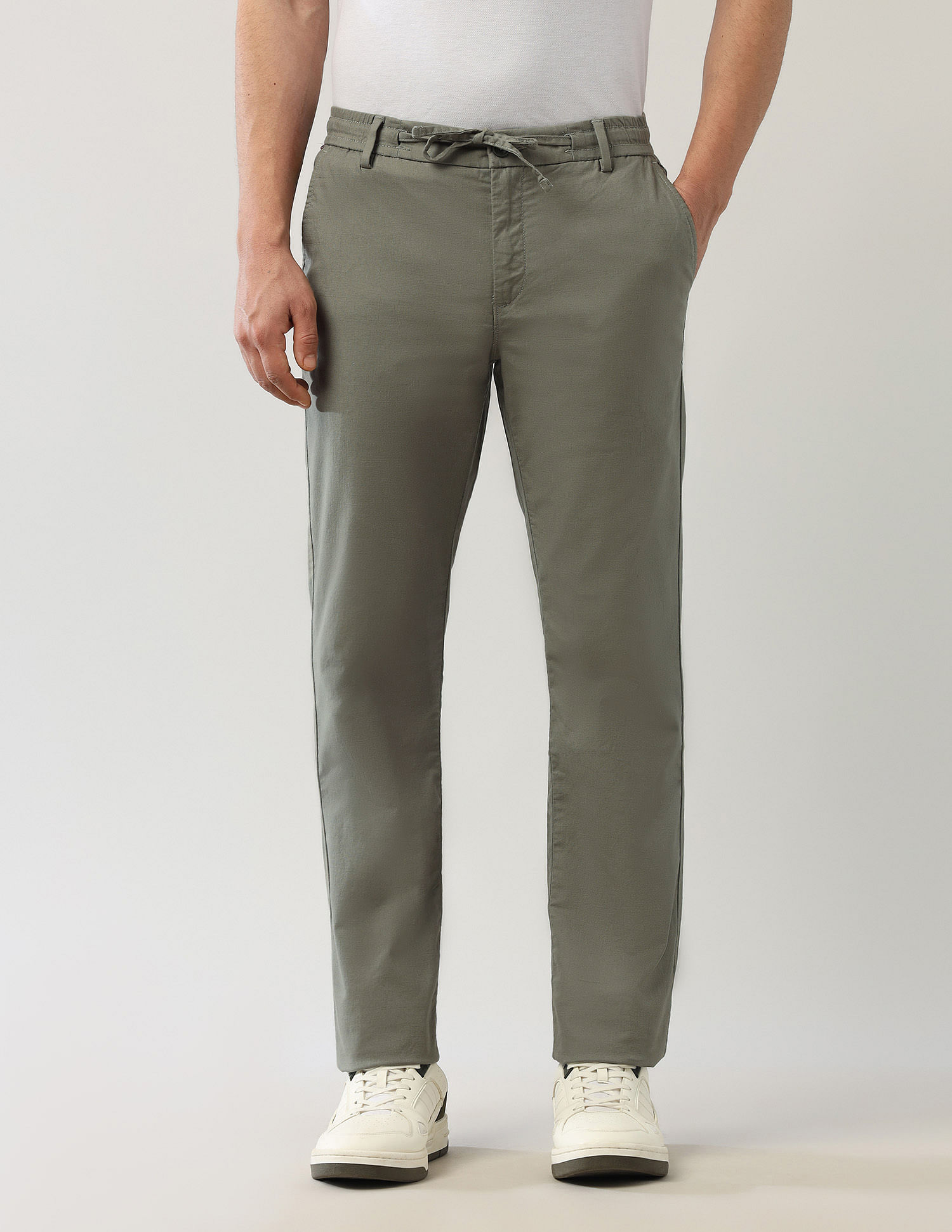 Arrow Sport Twill Night Is Young Trousers