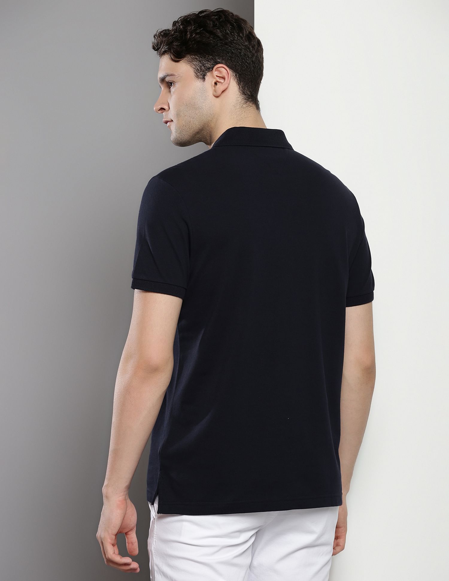 Tommy Hilfiger Sustainable Boucle Solid Polo Shirt