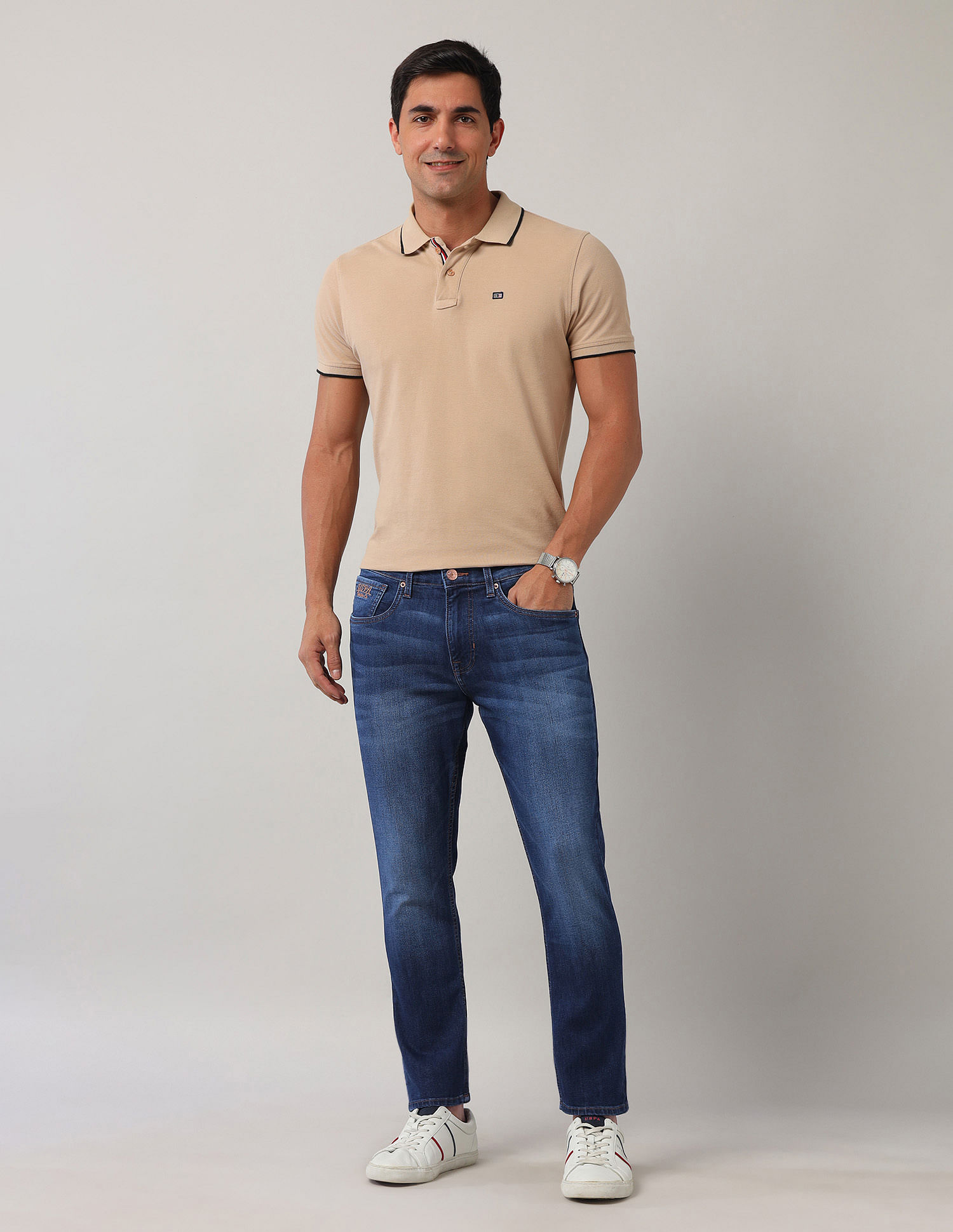 U.S. Polo Assn. Denim Co. Henry Tapered Fit Authentic Denim Jeans