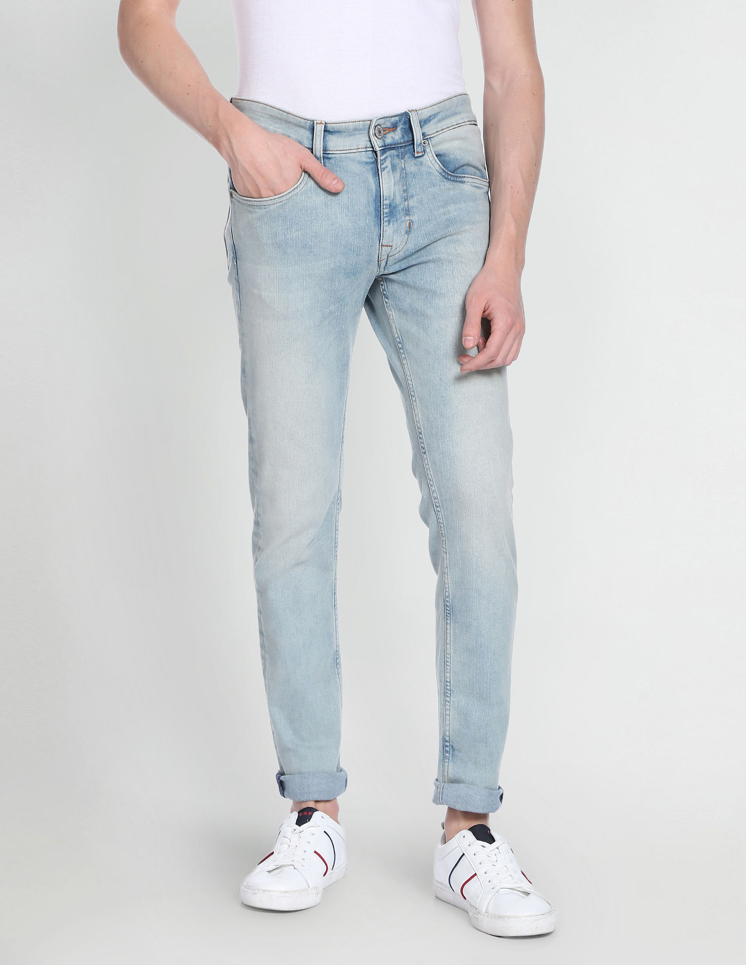 U.S. Polo Assn. Denim Co. Regallo Skinny Fit Blue Jeans