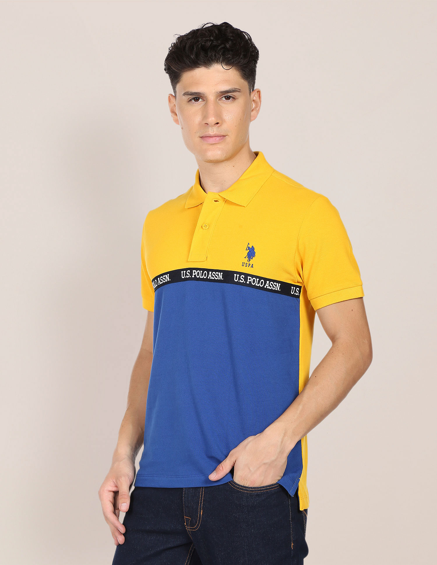 U.S. Polo Assn. Logo Tape Polo Shirt
