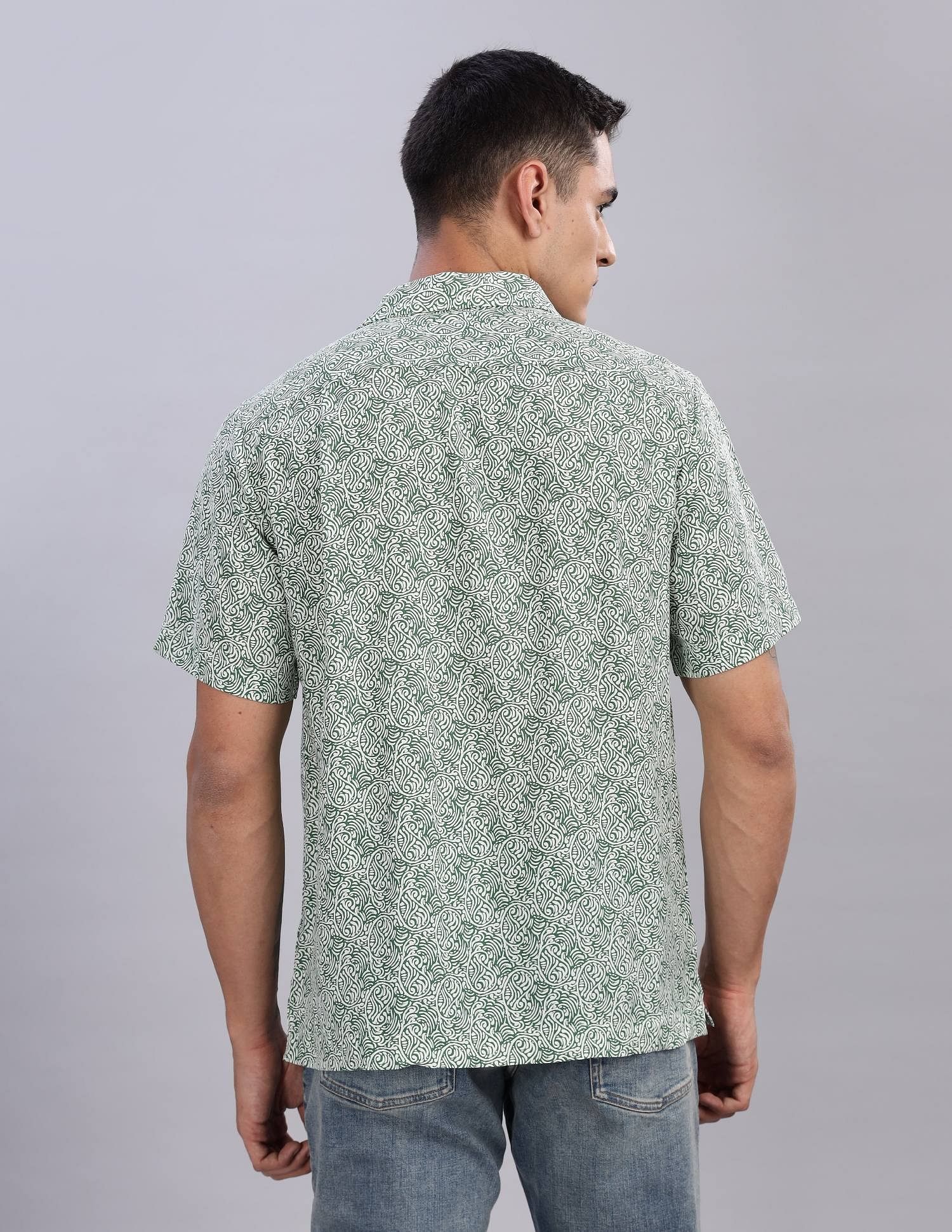 Tommy Hilfiger Printed Regular-Fit Poplin Shirts