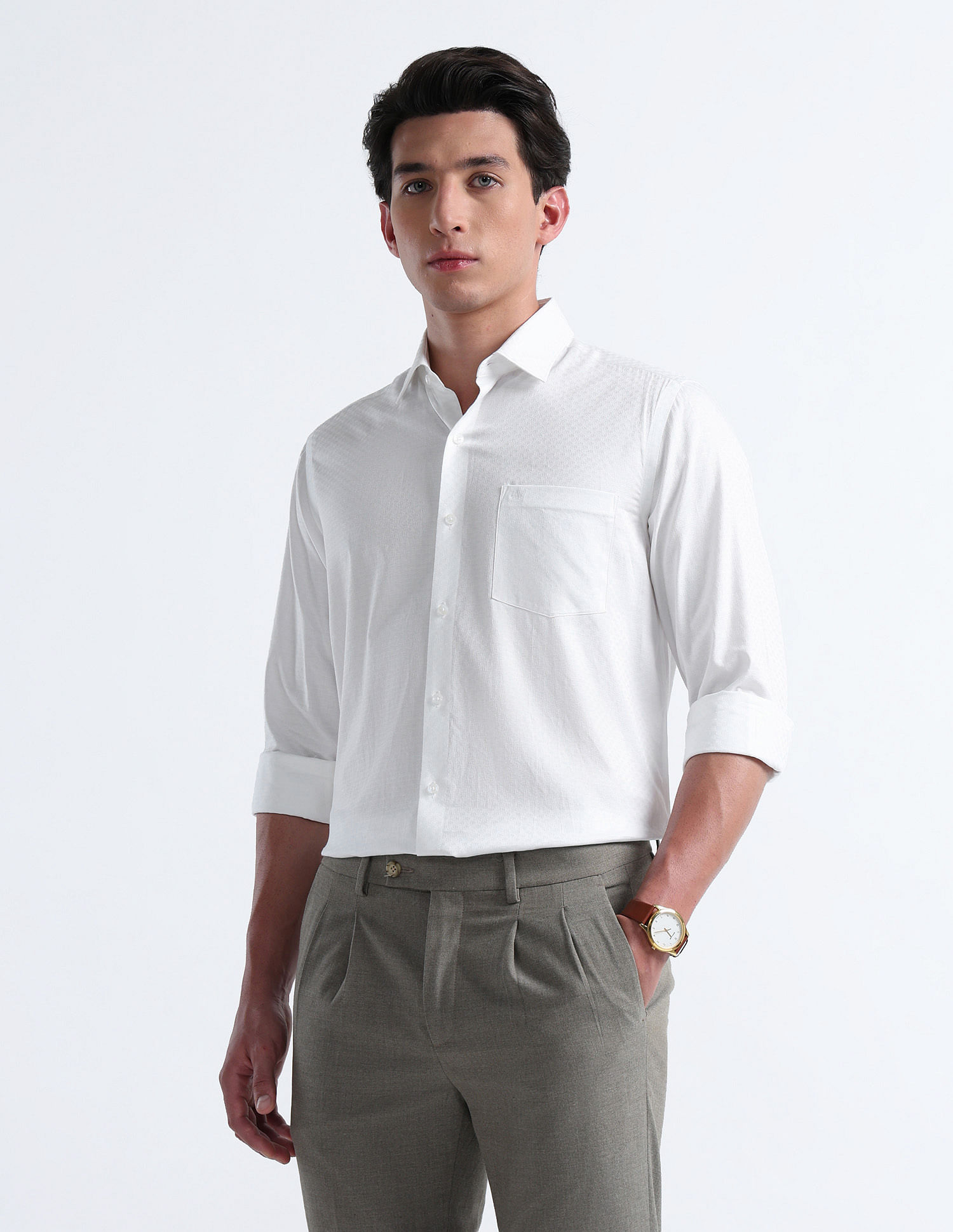 Arrow Manhattan Slim Fit Iconics Shirt