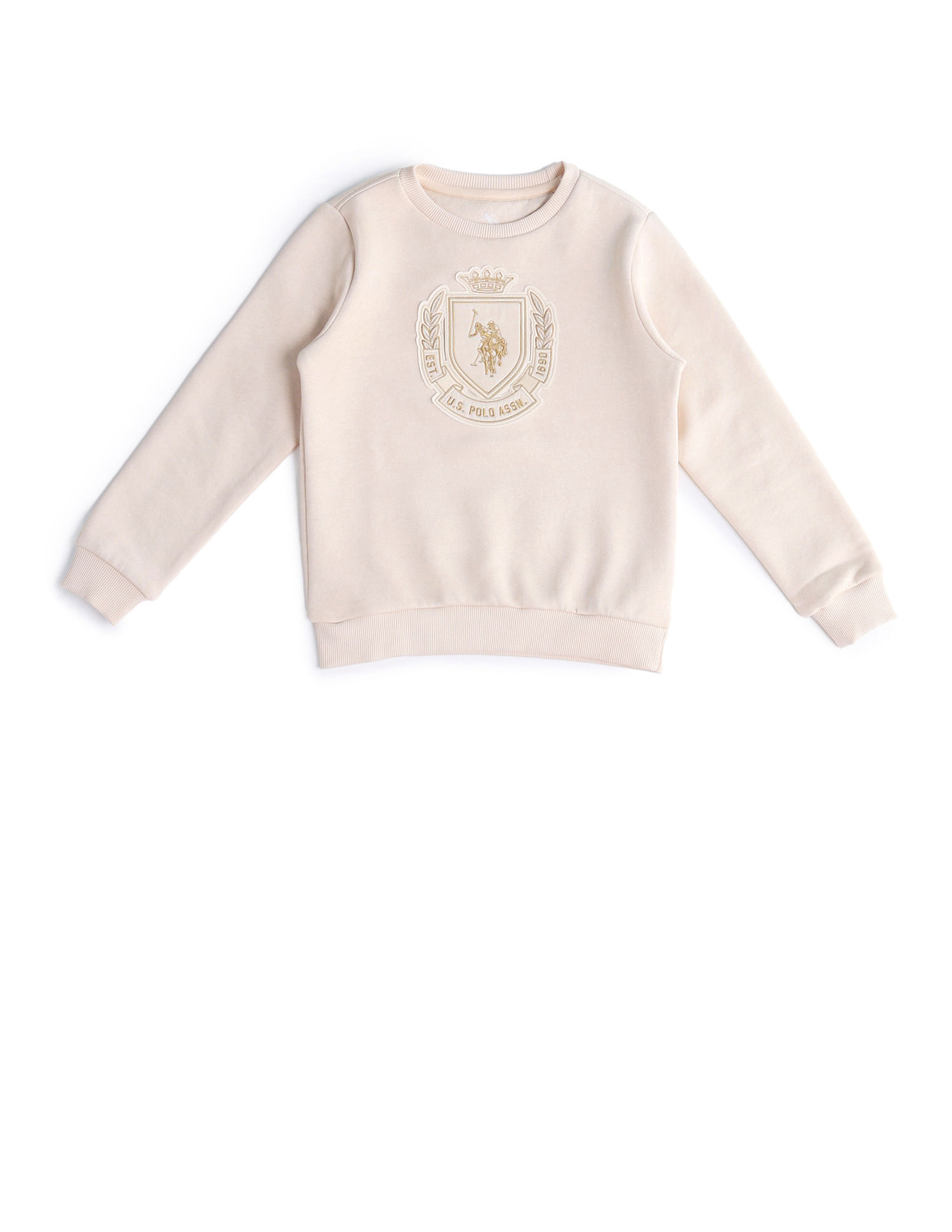 U.S. Polo Assn. Kids Boys Logo Printed Sweatshirt