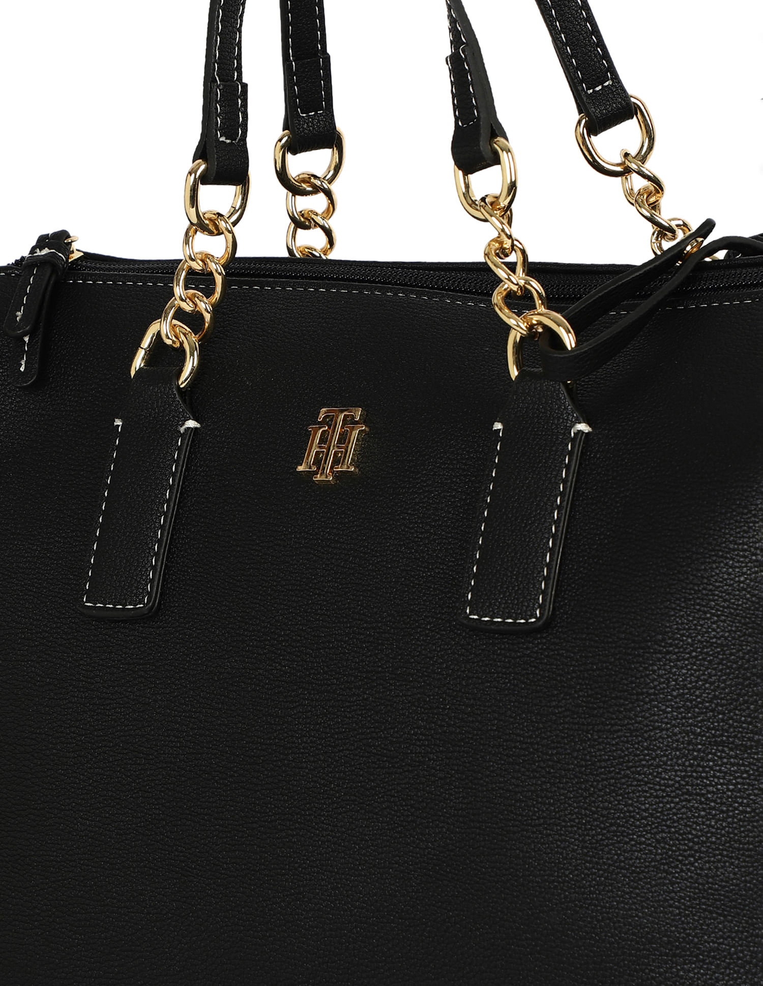 Tommy Hilfiger Grain Pebble Brielle Satchel Bag