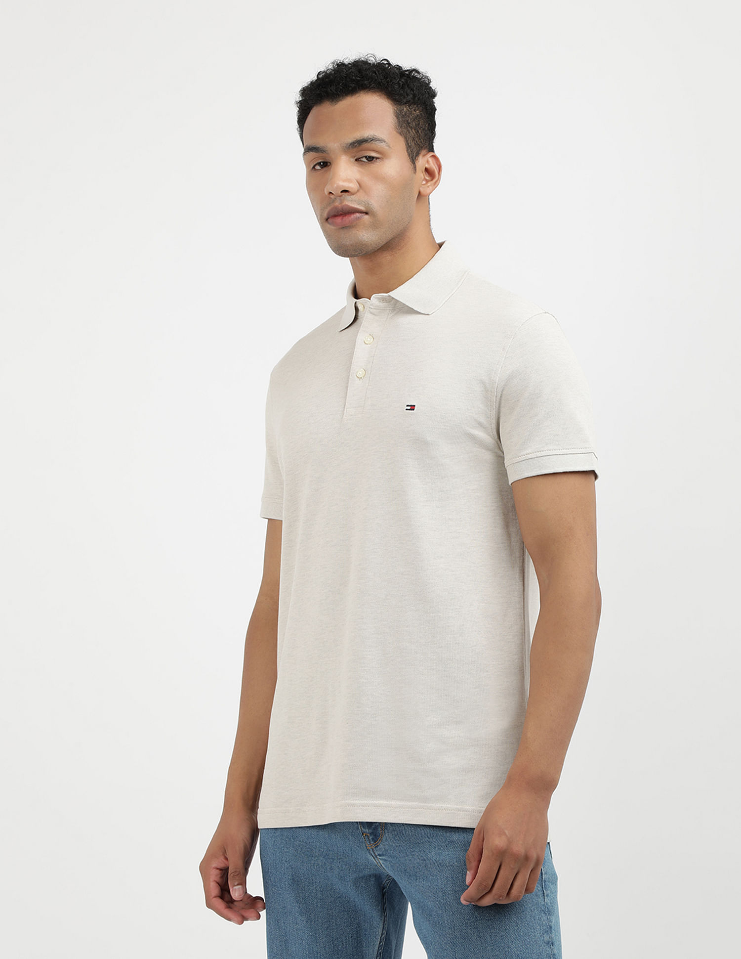Tommy Hilfiger Slim Fit Knit Polo Shirt