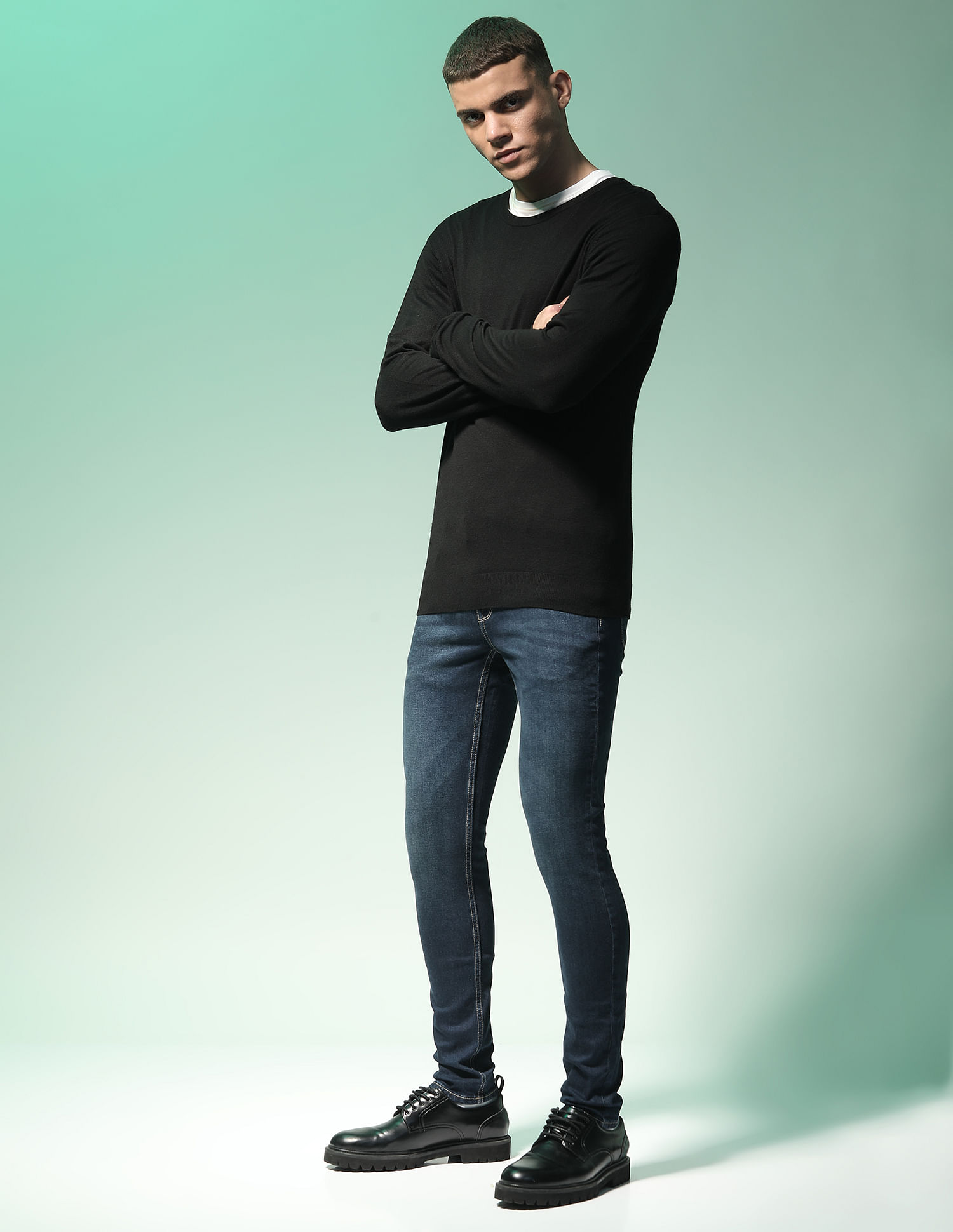 Flying Machine Jackson Super Skinny Fit Low Rise Jeans