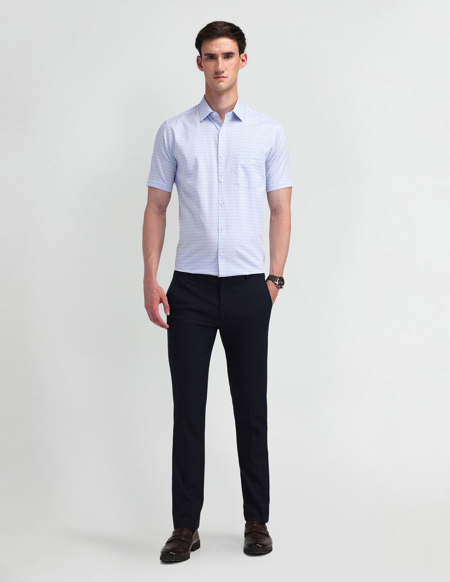 Arrow Liberty Classic Fit Cotton Shirt