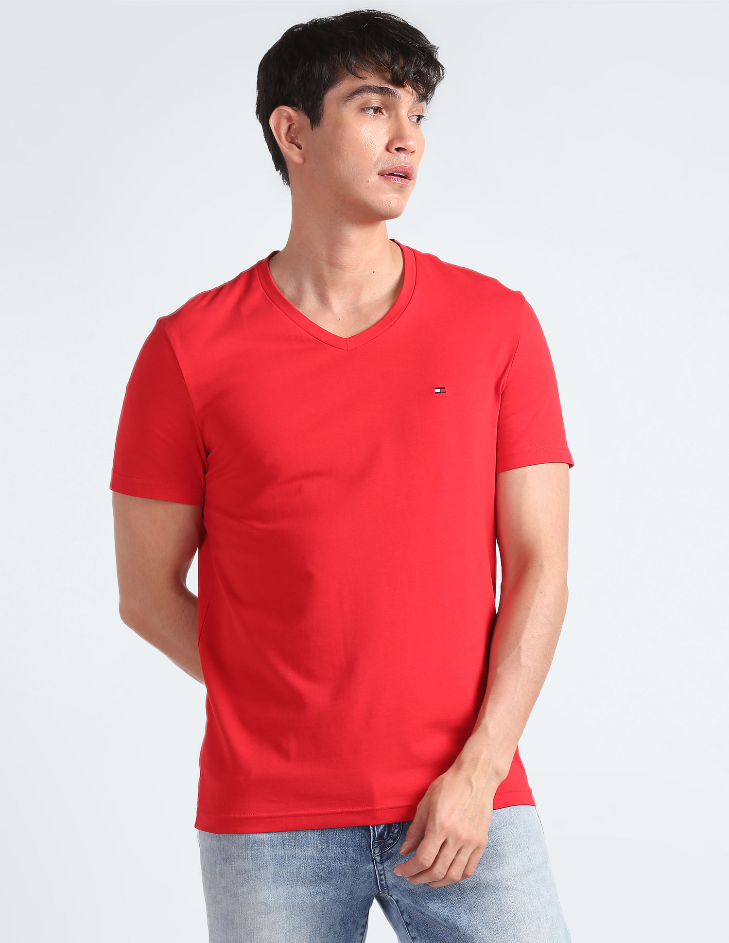 Tommy Hilfiger V-Neck Core Slim Fit T-Shirt