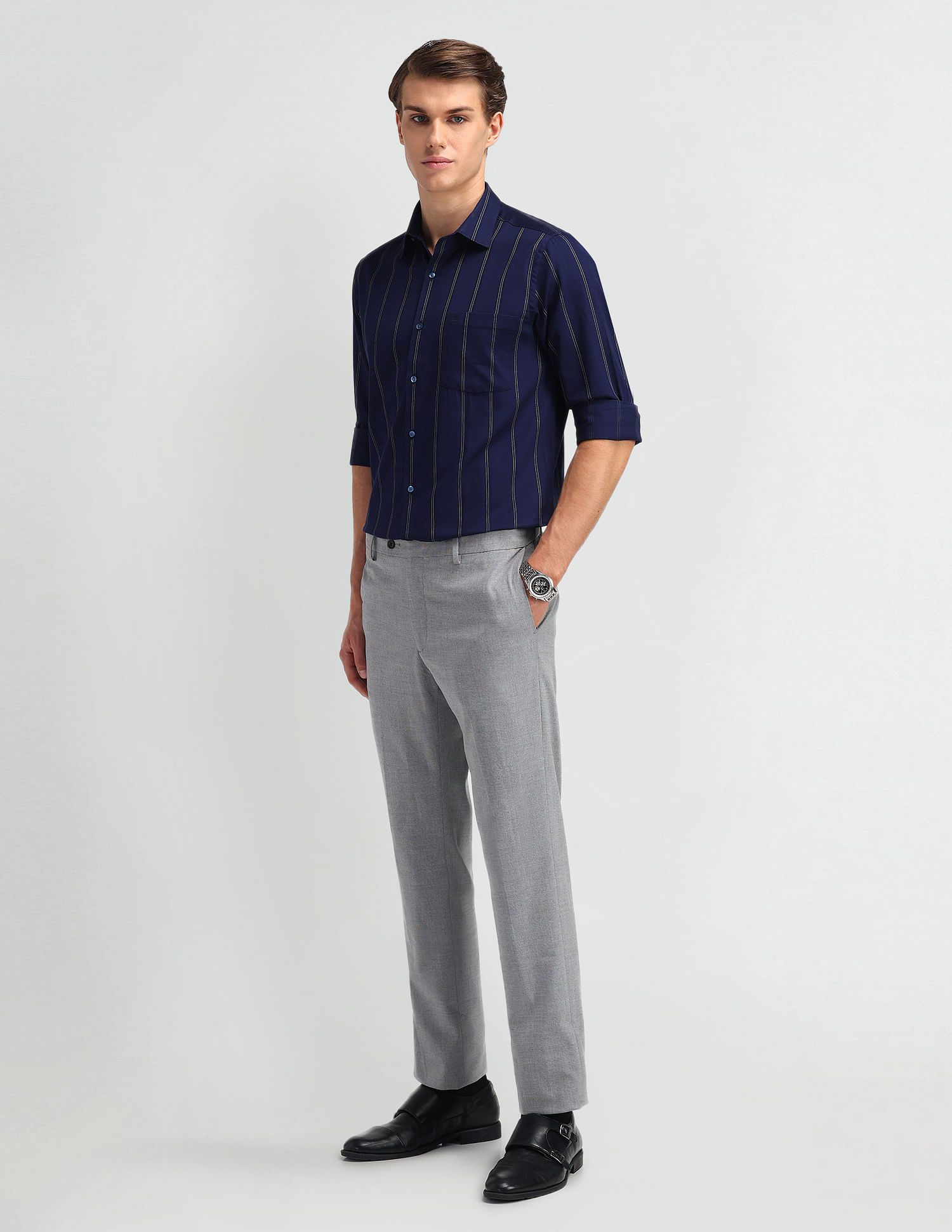 Arrow Liberty Classic Fit Cotton Shirt