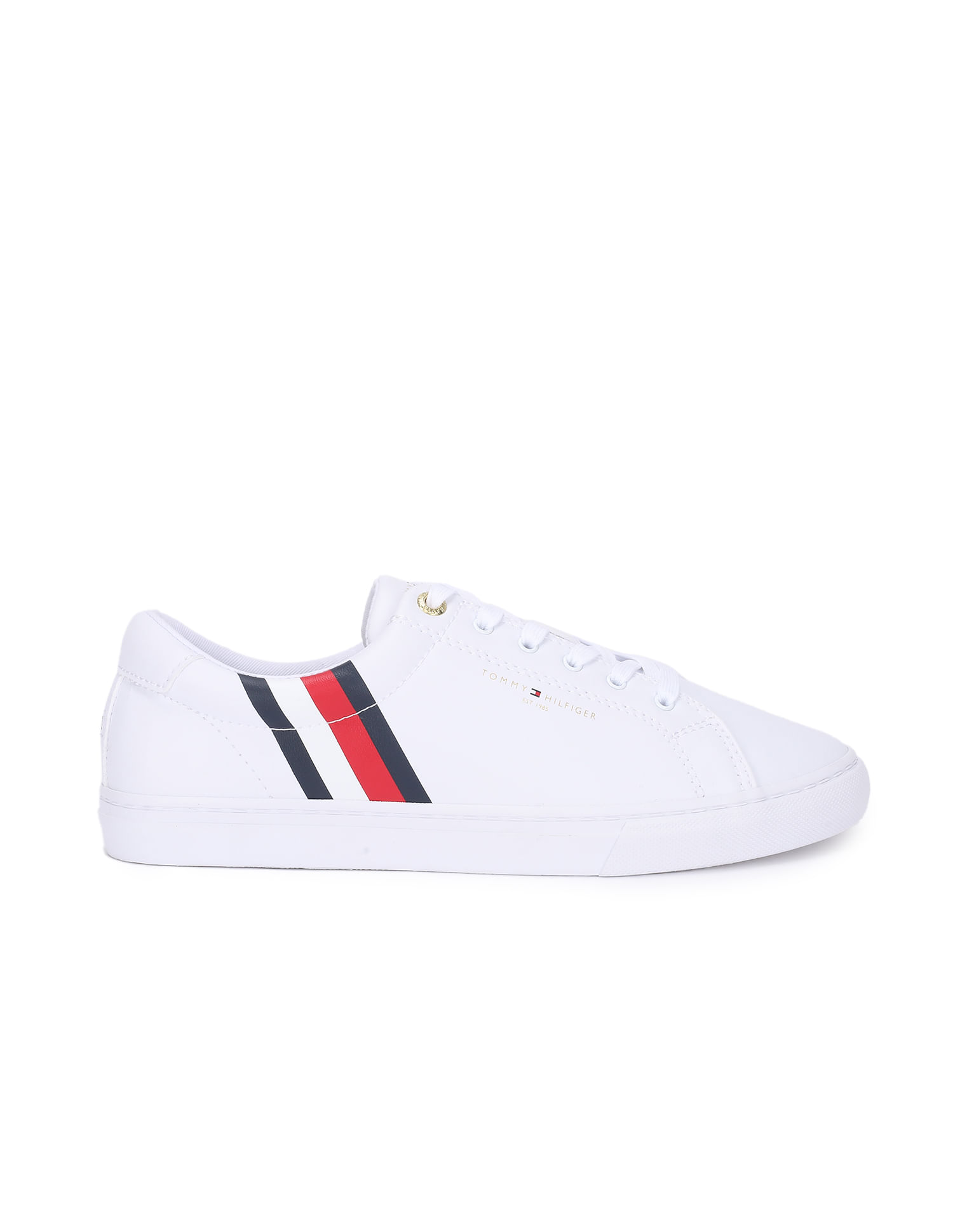 tommy hilfiger striped platform sneaker