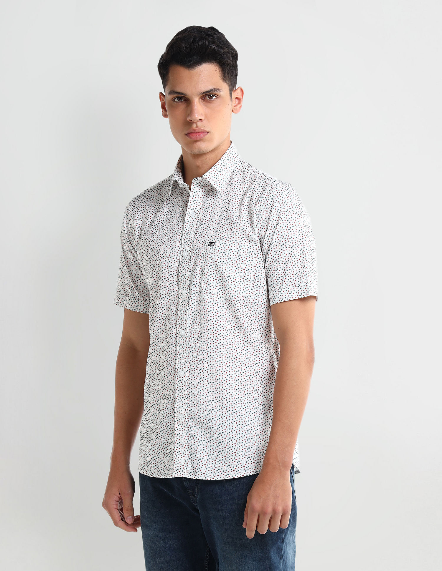 Arrow Sport Liberty Classic Floral Print Shirt