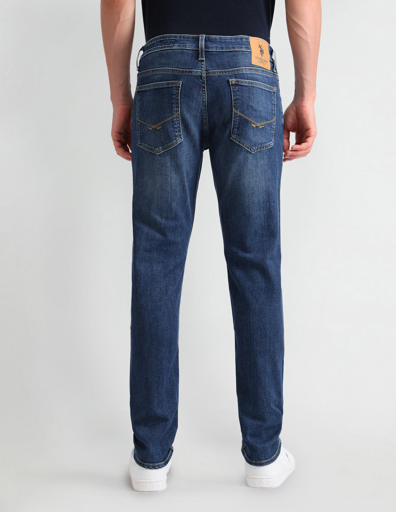 U.S. Polo Assn. Denim Co. Brandon Slim Tapered Blue Jeans