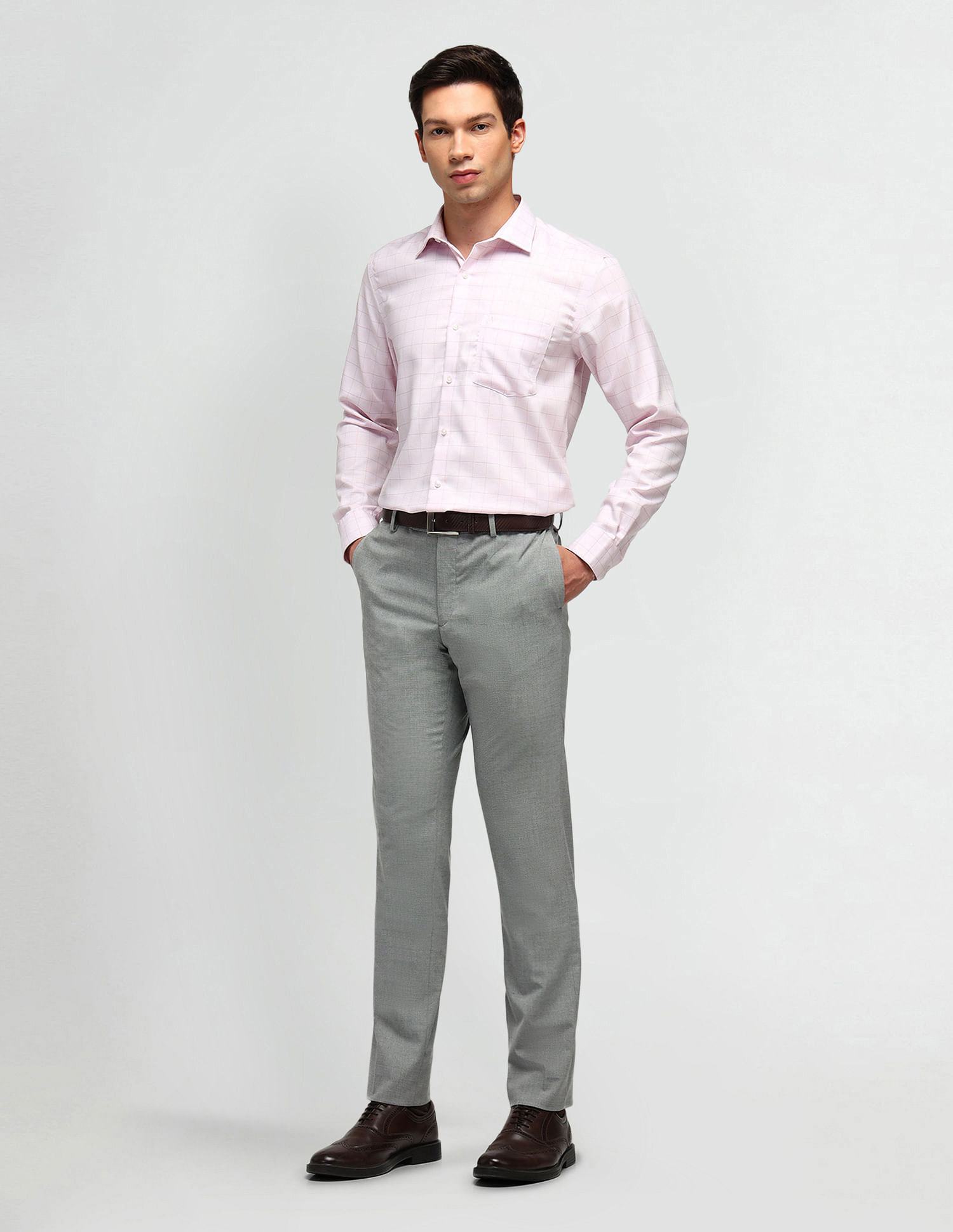 Arrow Dobby All-Over Pattern Shirt
