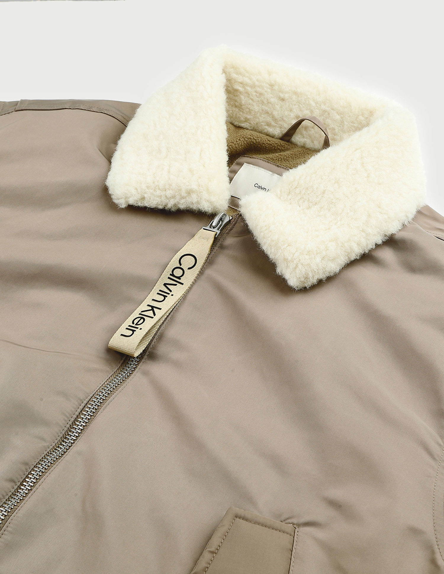 Buy Calvin Klein Jeans Aviator Sherpa Jacket