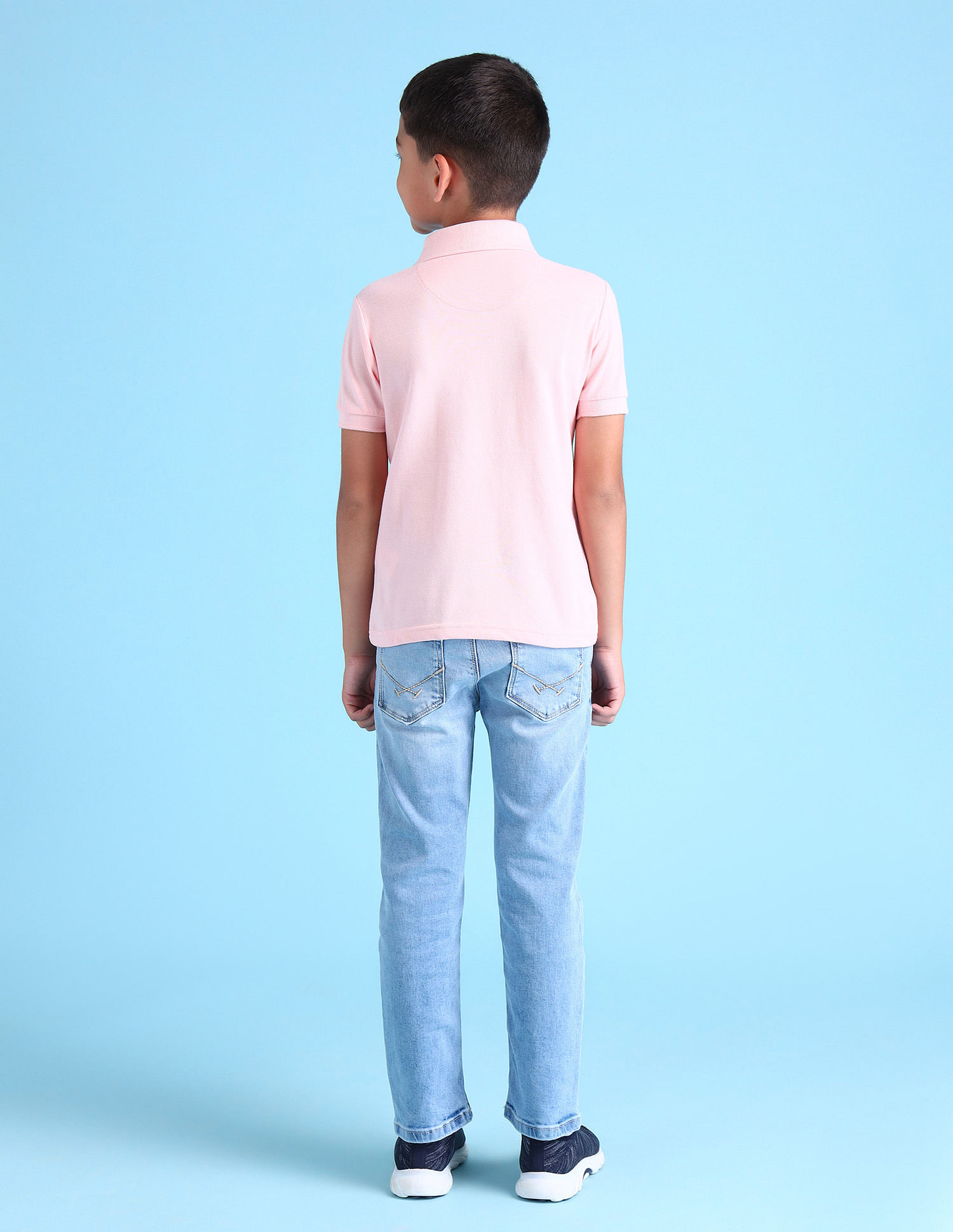 U.S. Polo Assn. Kids Boys Solid Polo Shirt