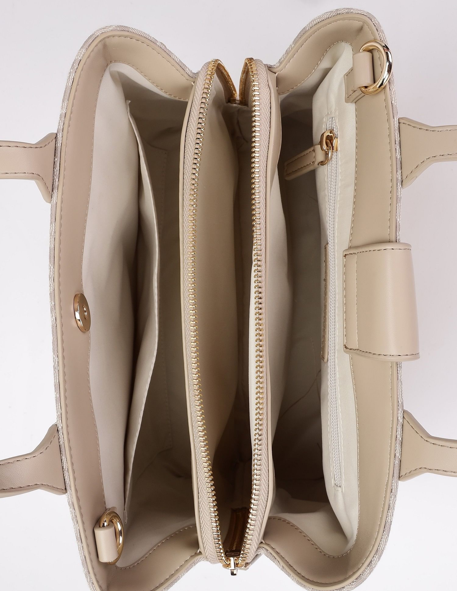 Tommy Hilfiger Logo Brown Pu Handbag