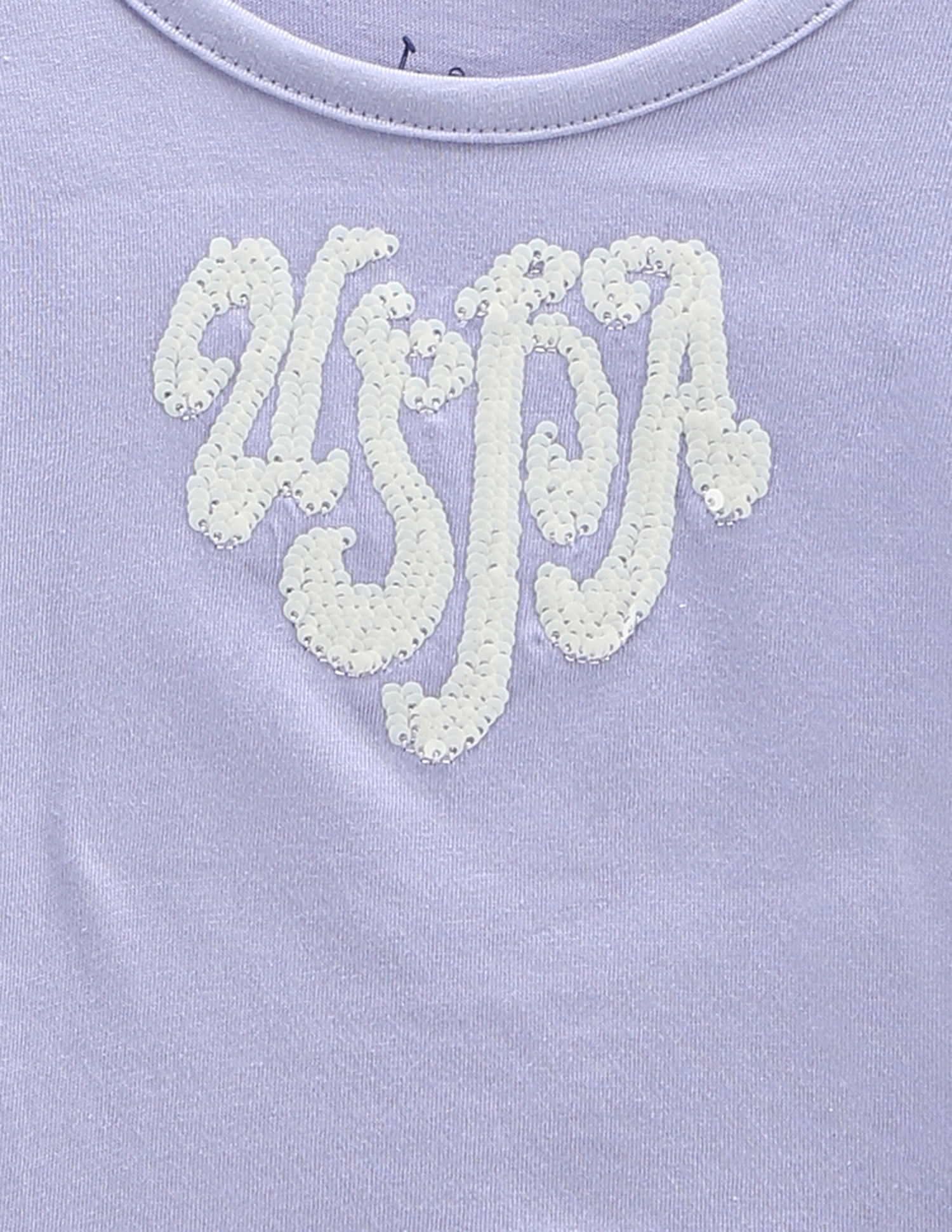 U.S. Polo Assn. Kids Girls Flip Sequin Cotton T-Shirt