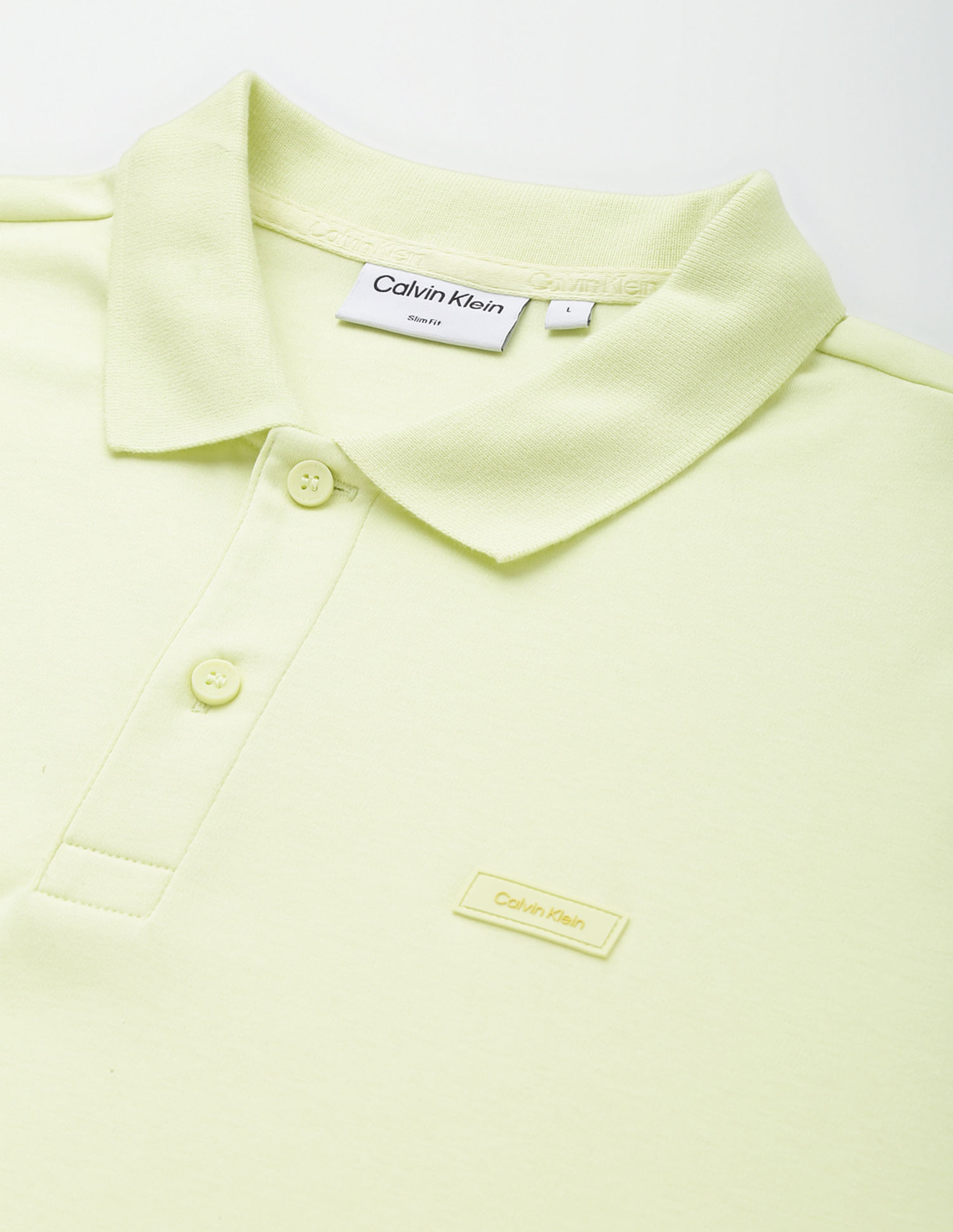 Calvin Klein Smooth Cotton Slim Polo Shirt