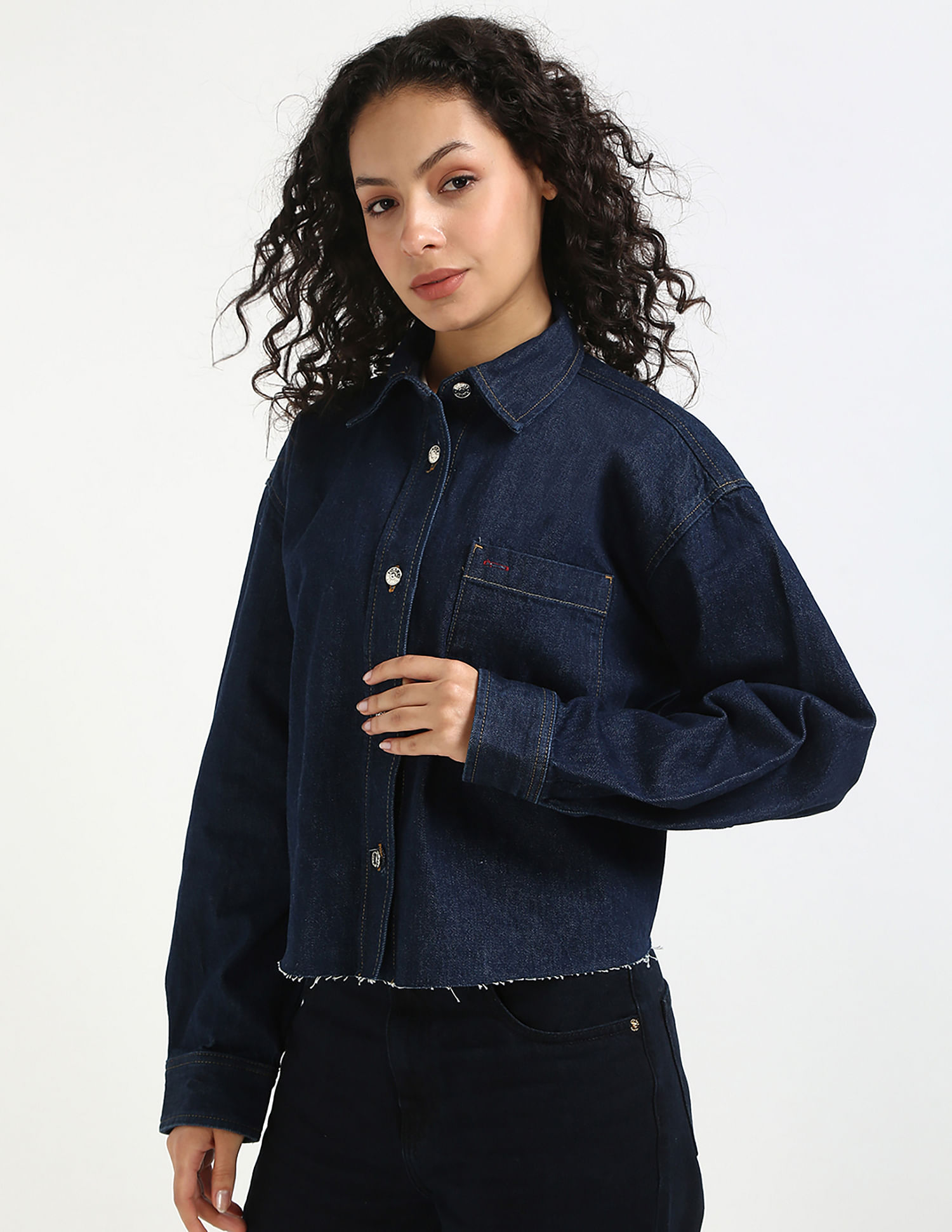 Tommy Hilfiger Solid Regular-Fit Cotton Shirt