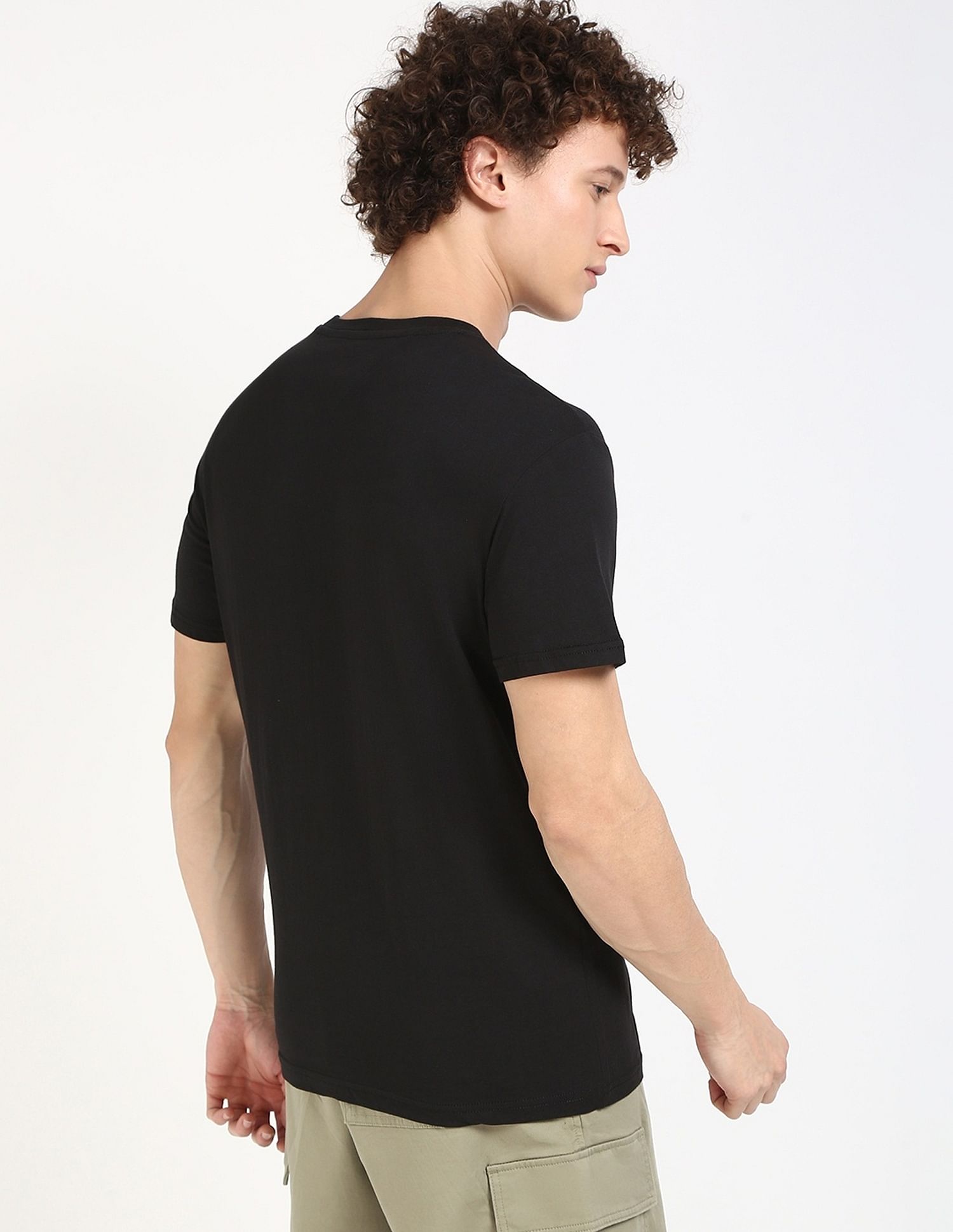 Tommy Hilfiger Solid Slim-Fit Cotton T-Shirt