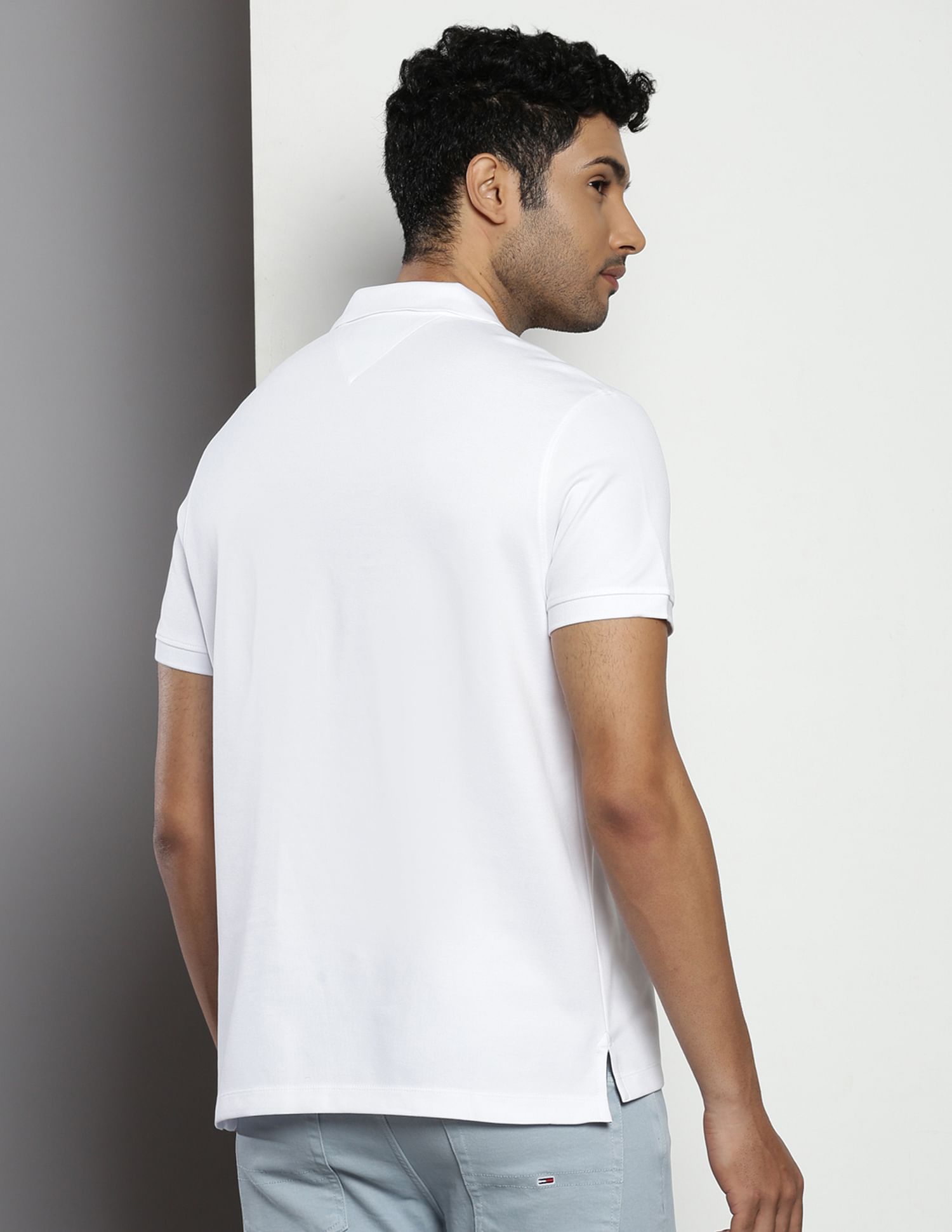 Tommy Hilfiger Twill Monogram Polo Shirt