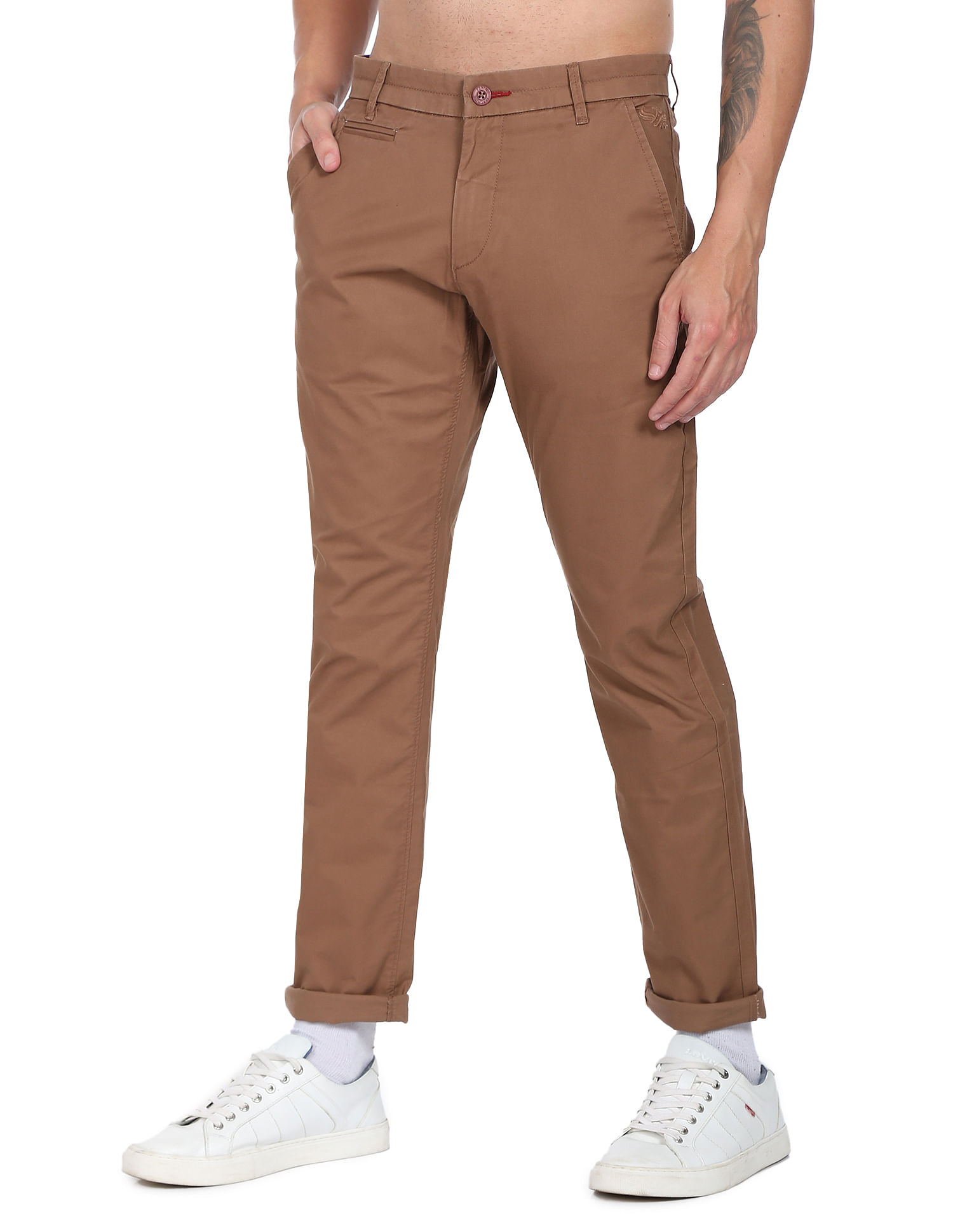 Dark Khaki Cotton Gabardine Drill Suit Trousers | Men's Country Clothing |  Cordings EU