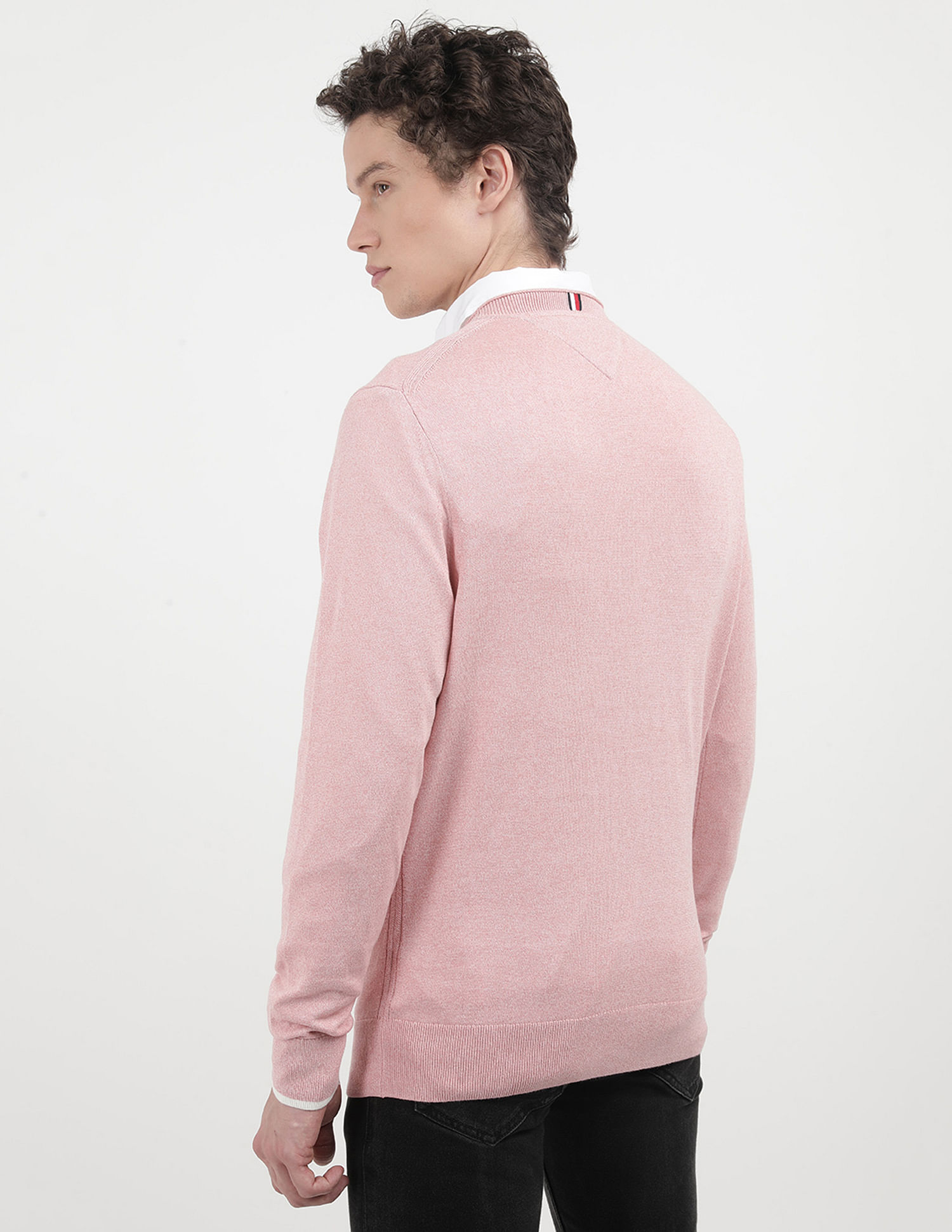 Tommy Hilfiger Mouline Organic Cotton Sweater