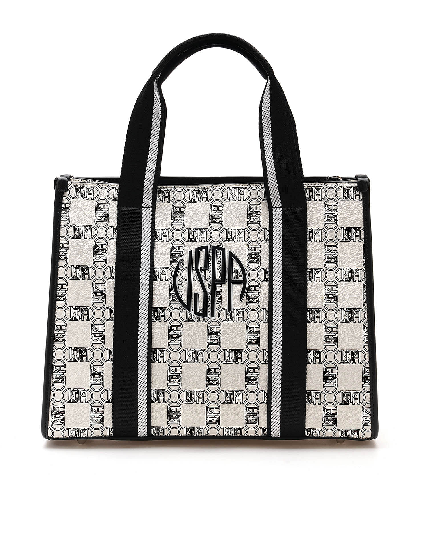 U.S. Polo Assn. Monogram Mendy Satchel Bag