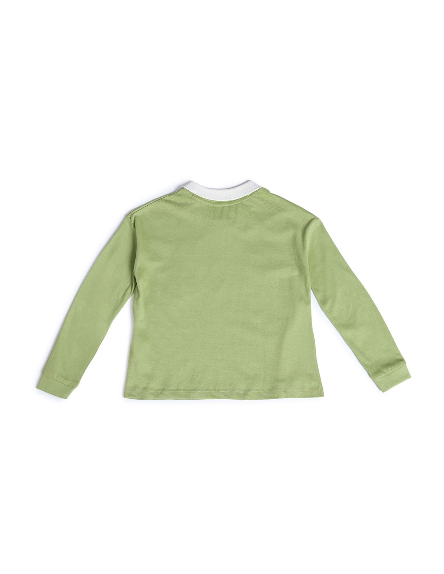 U.S. Polo Assn. Kids Girls Logo Cotton Polo Shirt