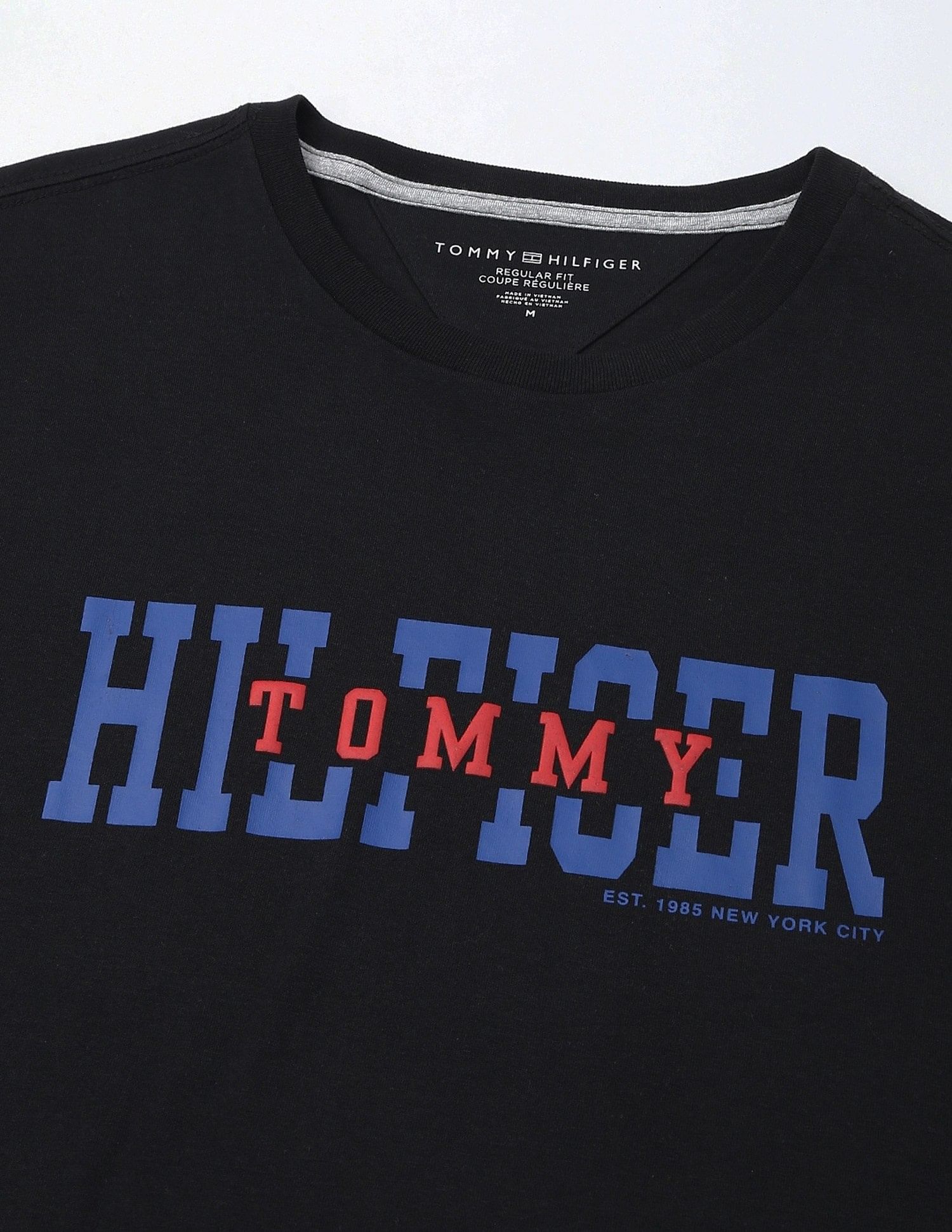 Tommy Hilfiger Logo Regular-Fit Cotton T-Shirt