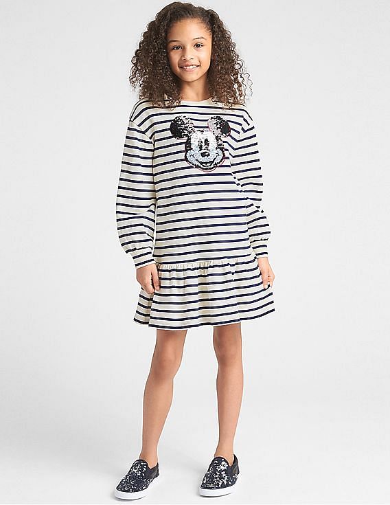 Mickey mouse sequin outlet shirt dress