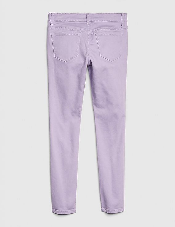 Girls purple jeans best sale