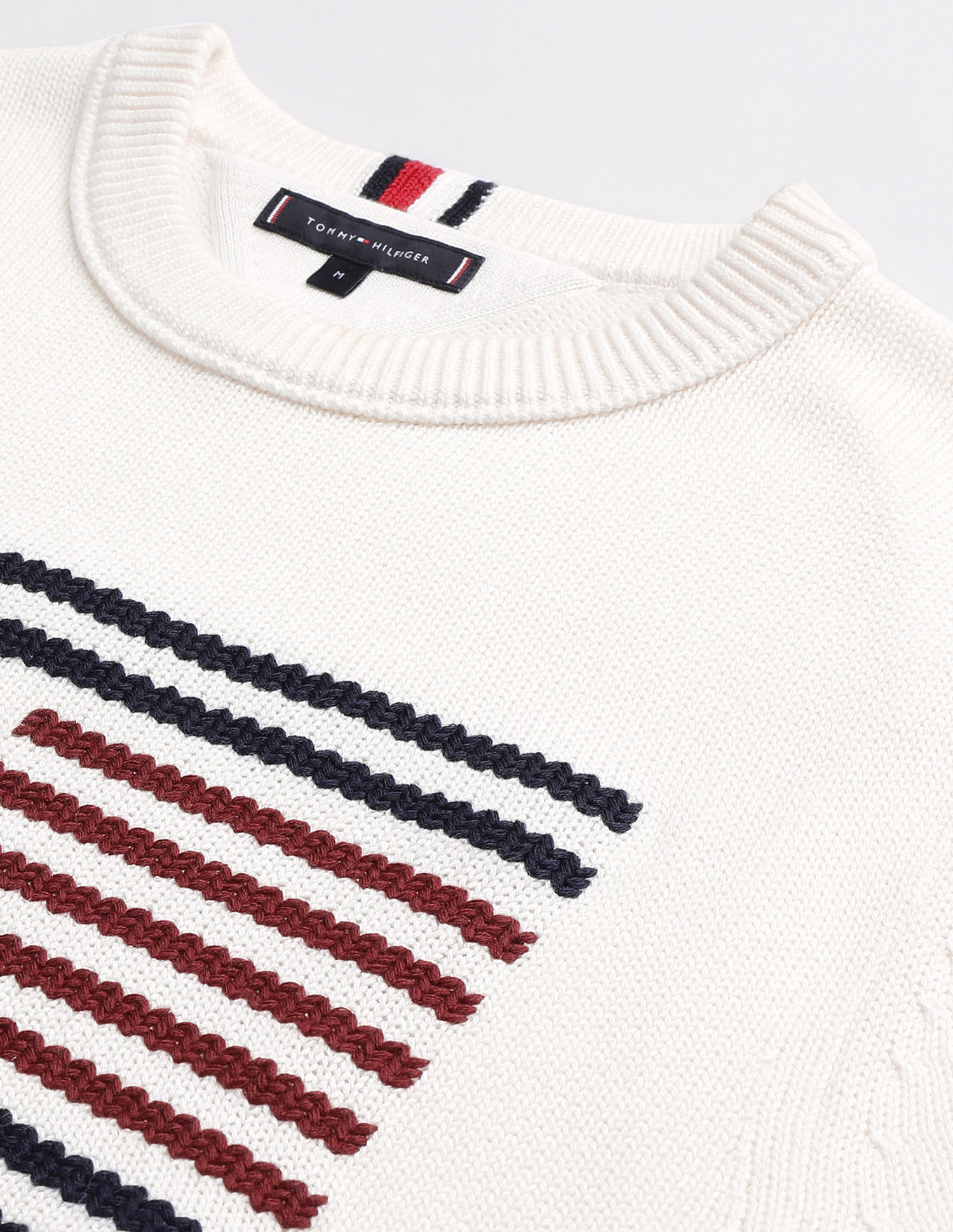 Tommy Hilfiger Graphic Flag Crew Neck Sweater
