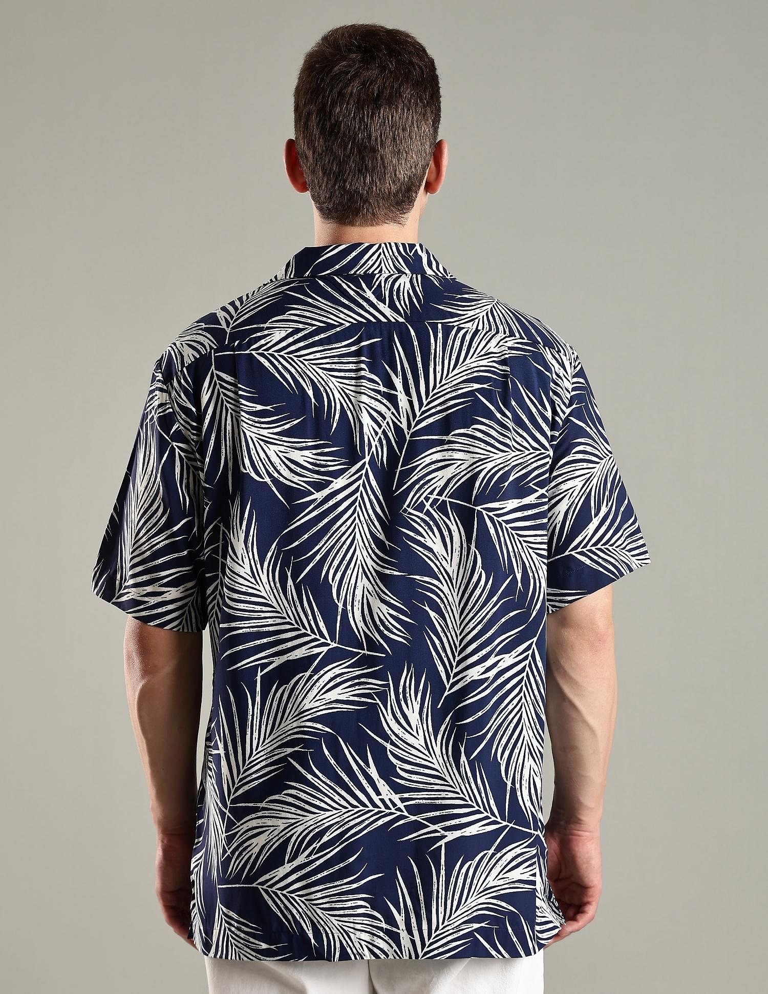 Tommy Hilfiger Printed Regular Fit Viscose Shirt
