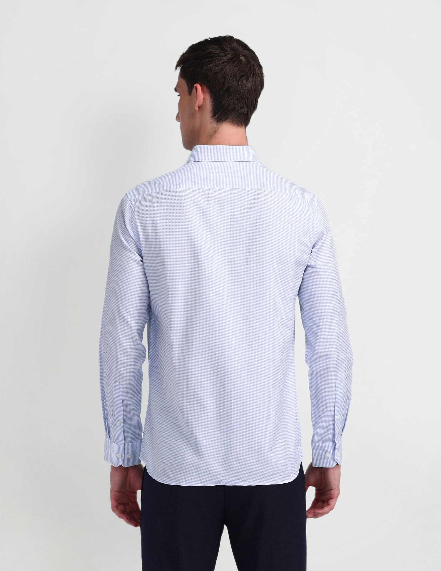 Arrow Manhattan Slim Fit Cotton Shirt