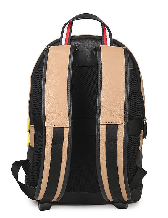 Tommy Hilfiger Classic Monogram with Pop of Color, Backpack, Black and White‎ Tommy Hilfiger | Bags | Vintage Tommy Hilfiger Canvas Logo  main image 4