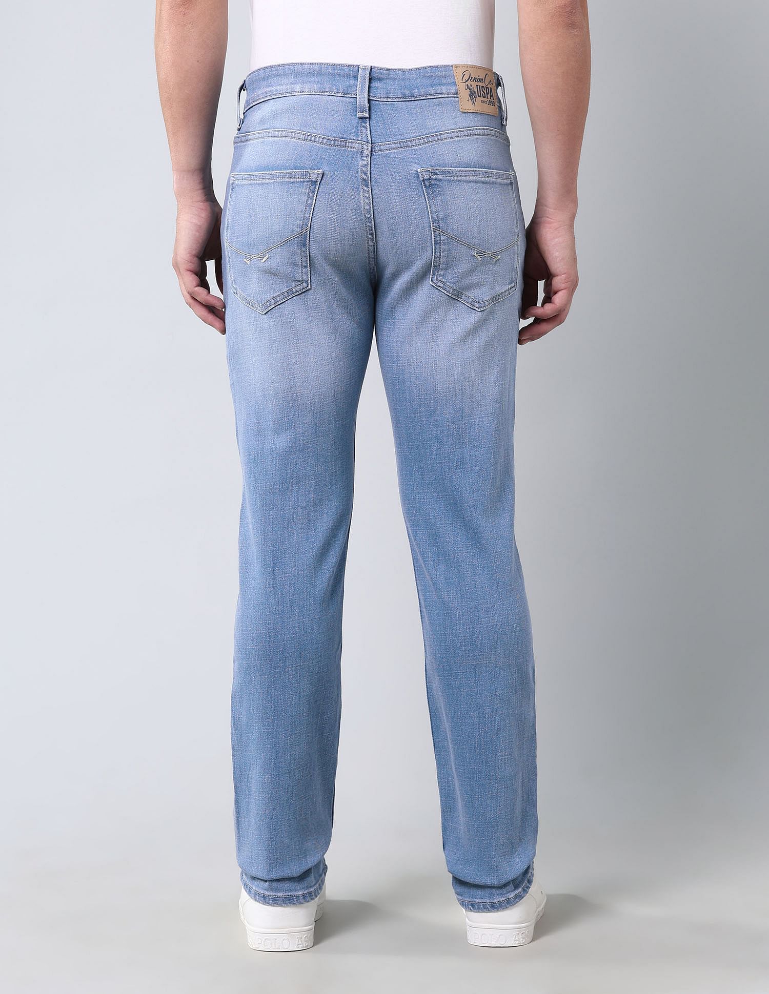 U.S. Polo Assn. Denim Co. Harold Slim Straight Fit Vintage Jeans