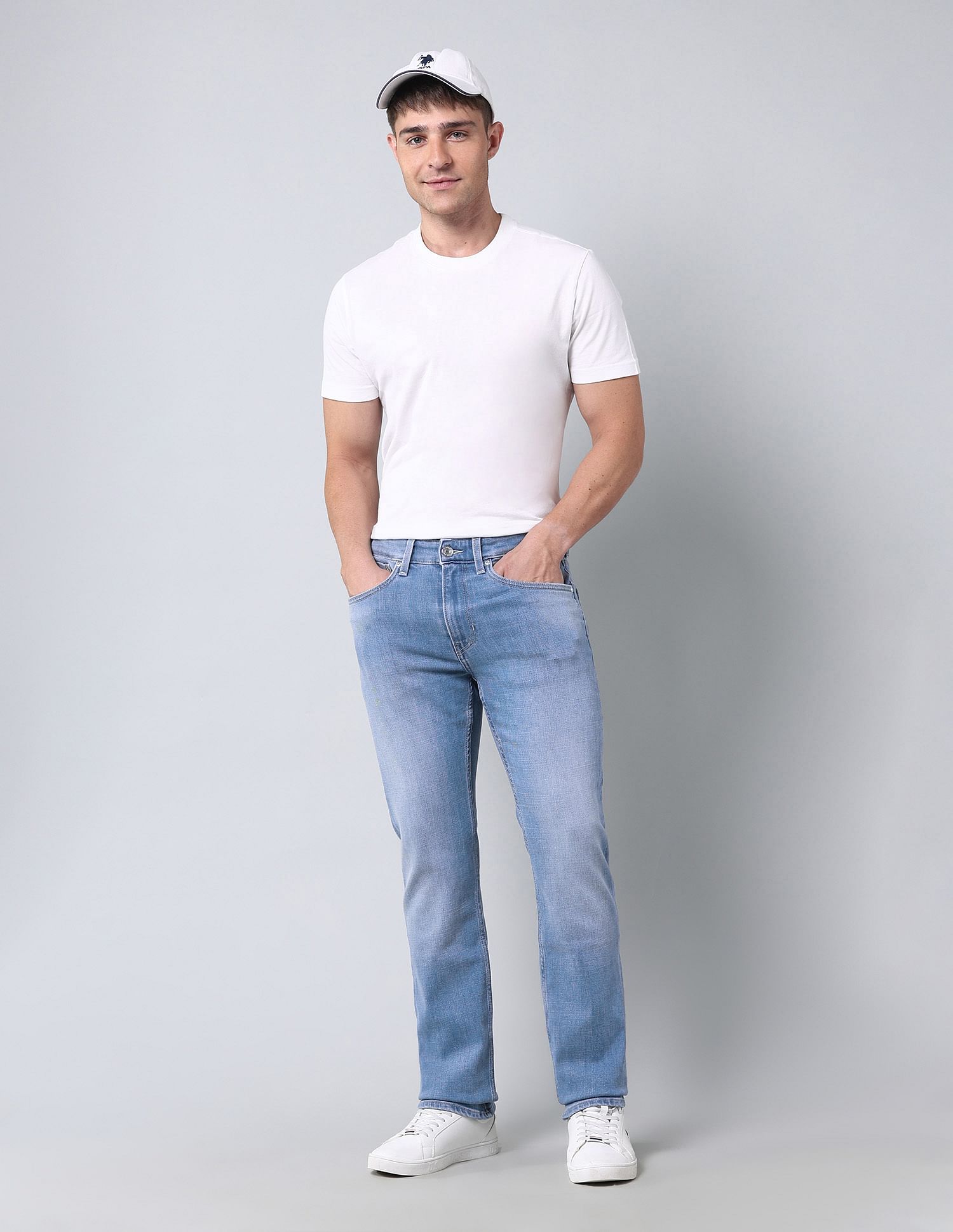 U.S. Polo Assn. Denim Co. Harold Slim Straight Fit Vintage Jeans