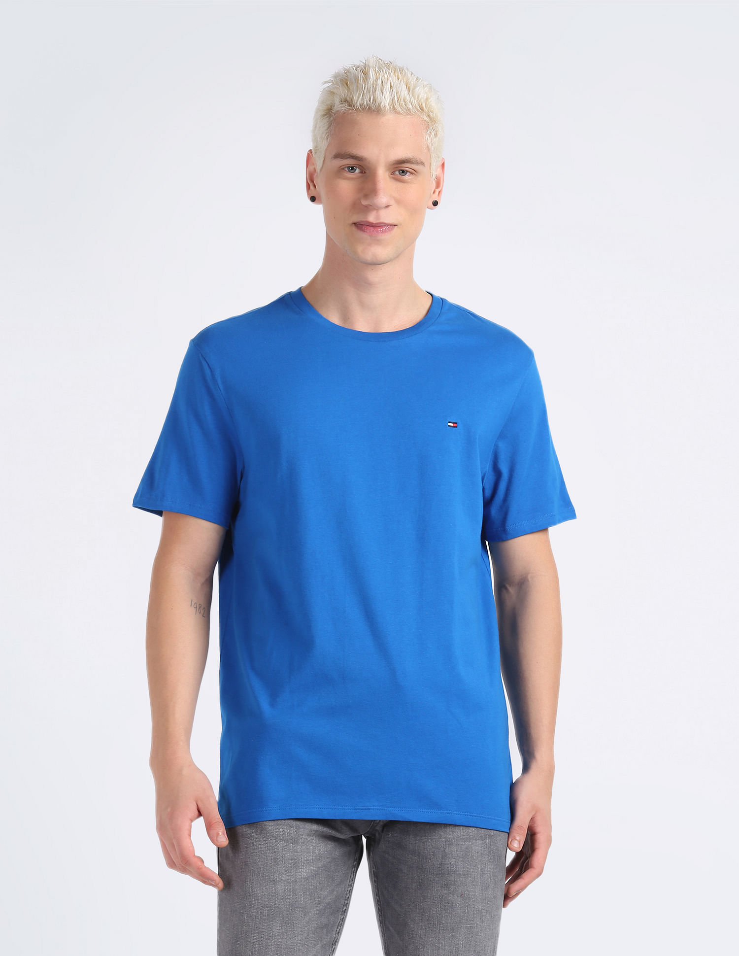 Tommy Hilfiger Cotton Crew Neck Nantucket T-Shirt