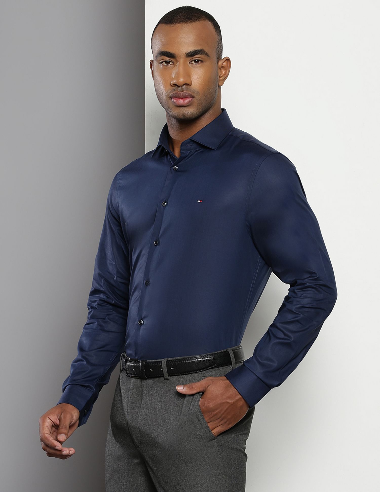 Tommy Hilfiger Solid Formal Shirt