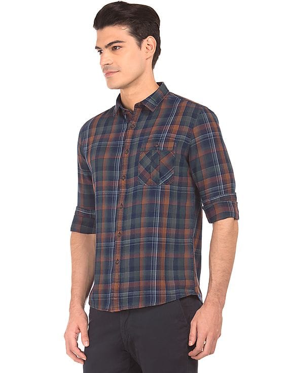 ed hardy dress shirt Buy Ed Hardy Men Slim Fit Check Shirt