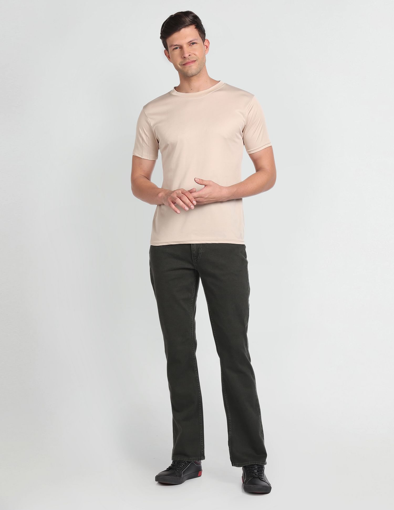 U.S. Polo Assn. Denim Co. Connor Bootcut Fit Green Jeans