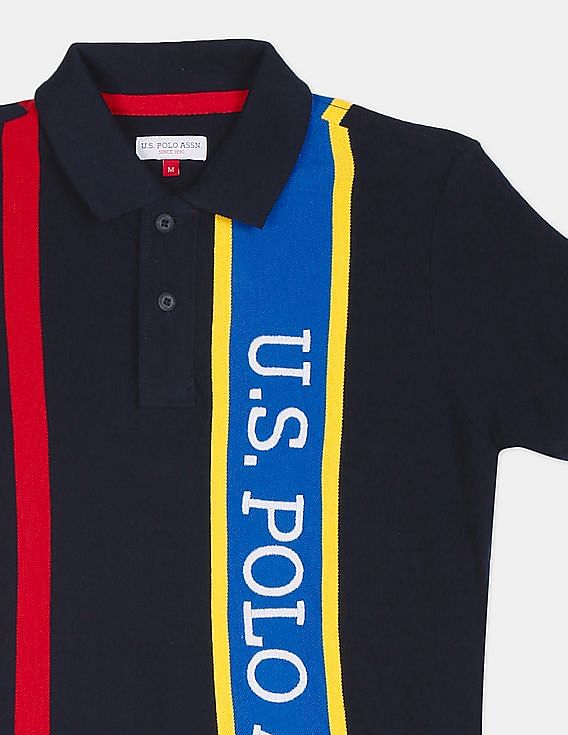 U.S. Polo Assn. Kids Brand Embroidered Pique Polo Shirt