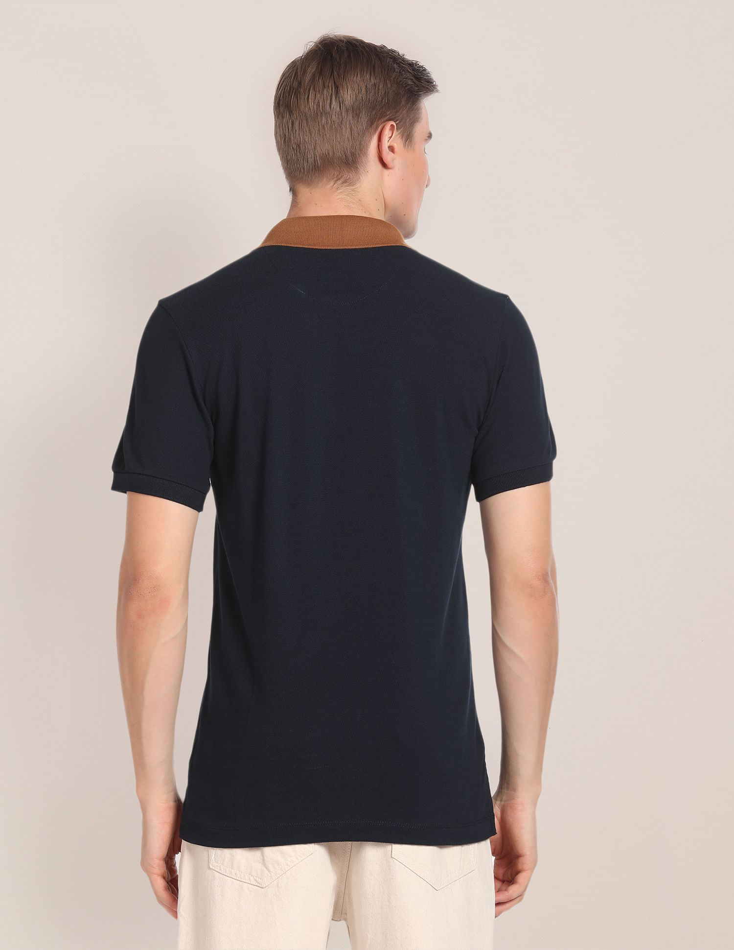 U.S. Polo Assn. Colour Block Cotton Polo Shirt